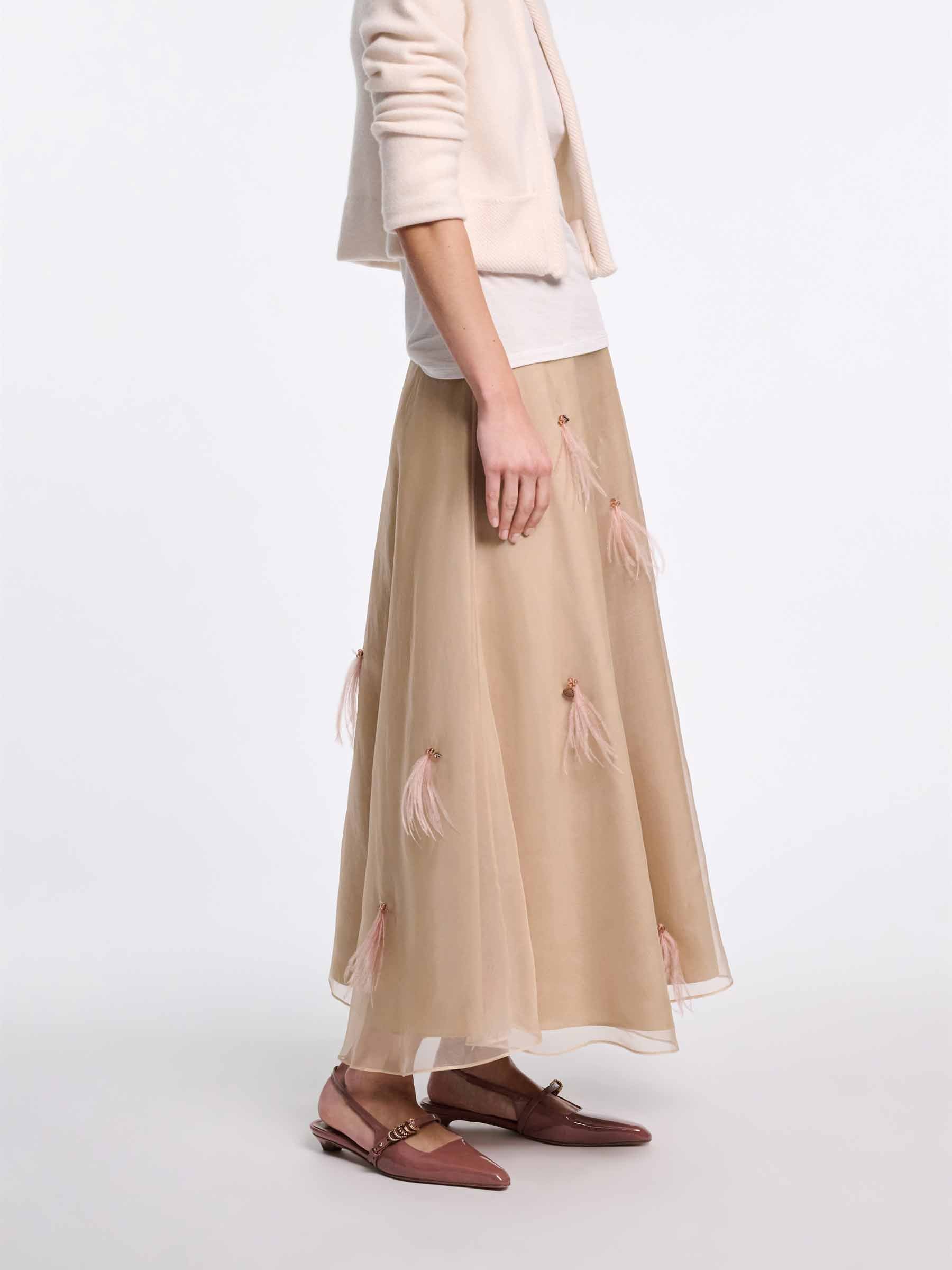Dorothee Schumacher Mujer Barcelona Cárdigan Cachemira Adornado color Marfil sku 713-000375 01 - Foto 3
