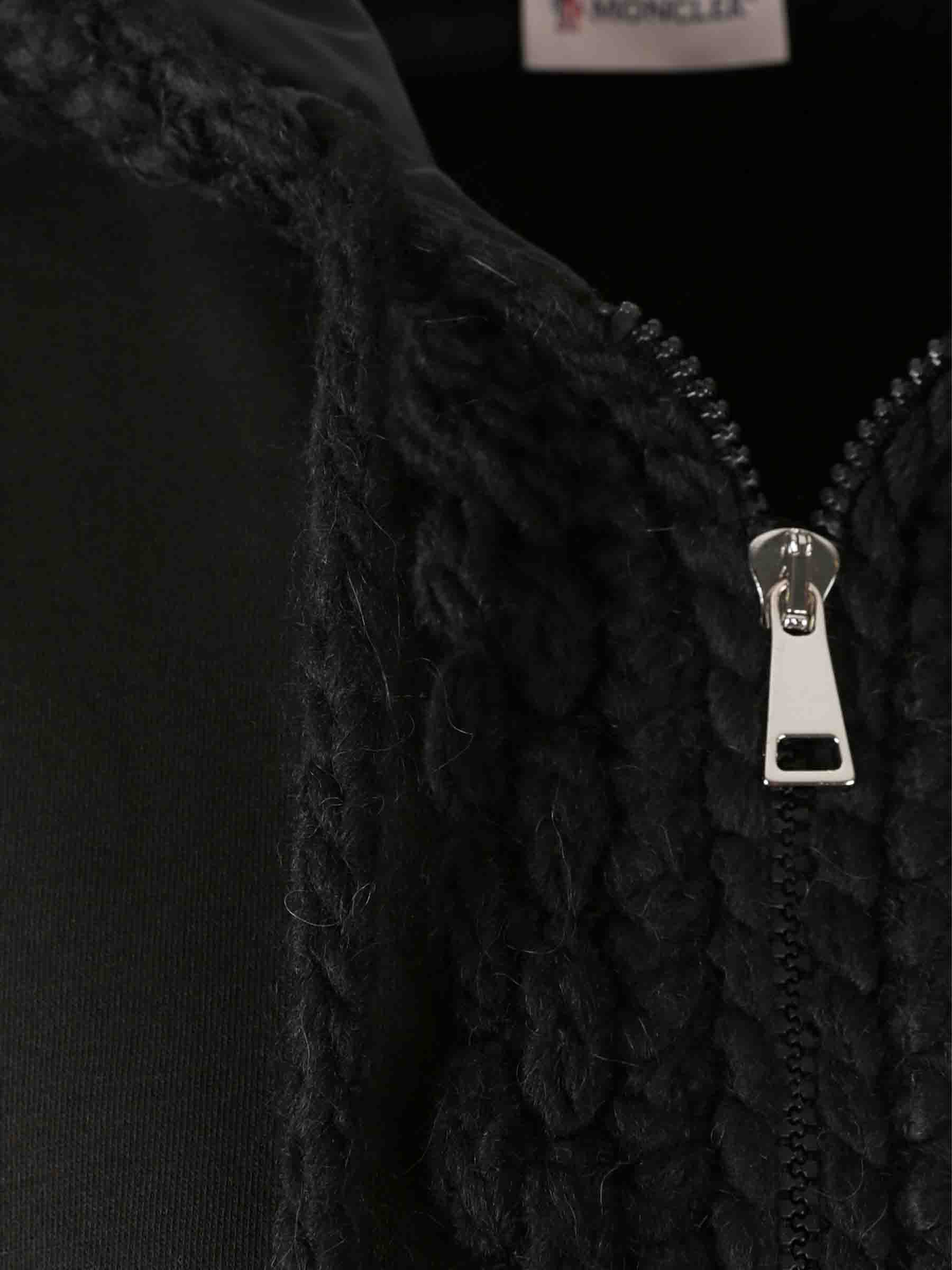 Moncler Mujer Barcelona Sudadera Capucha Cremallera color Negro sku 713-000385 02 - Foto 4