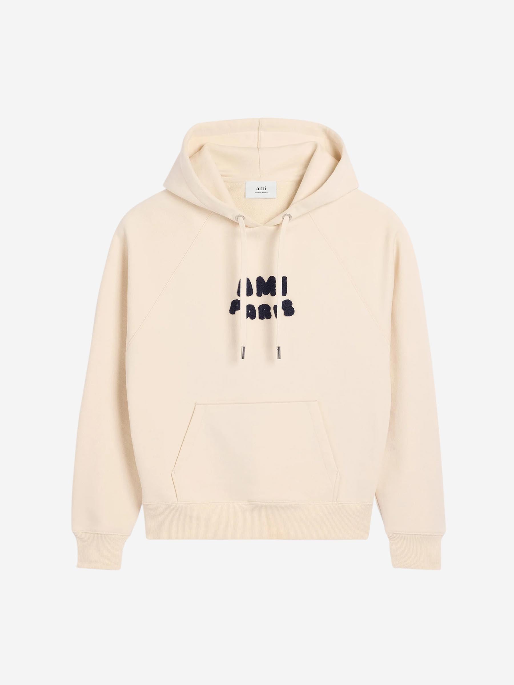 Ami Paris – Cotton Hoodie Mujer 715-000192 01