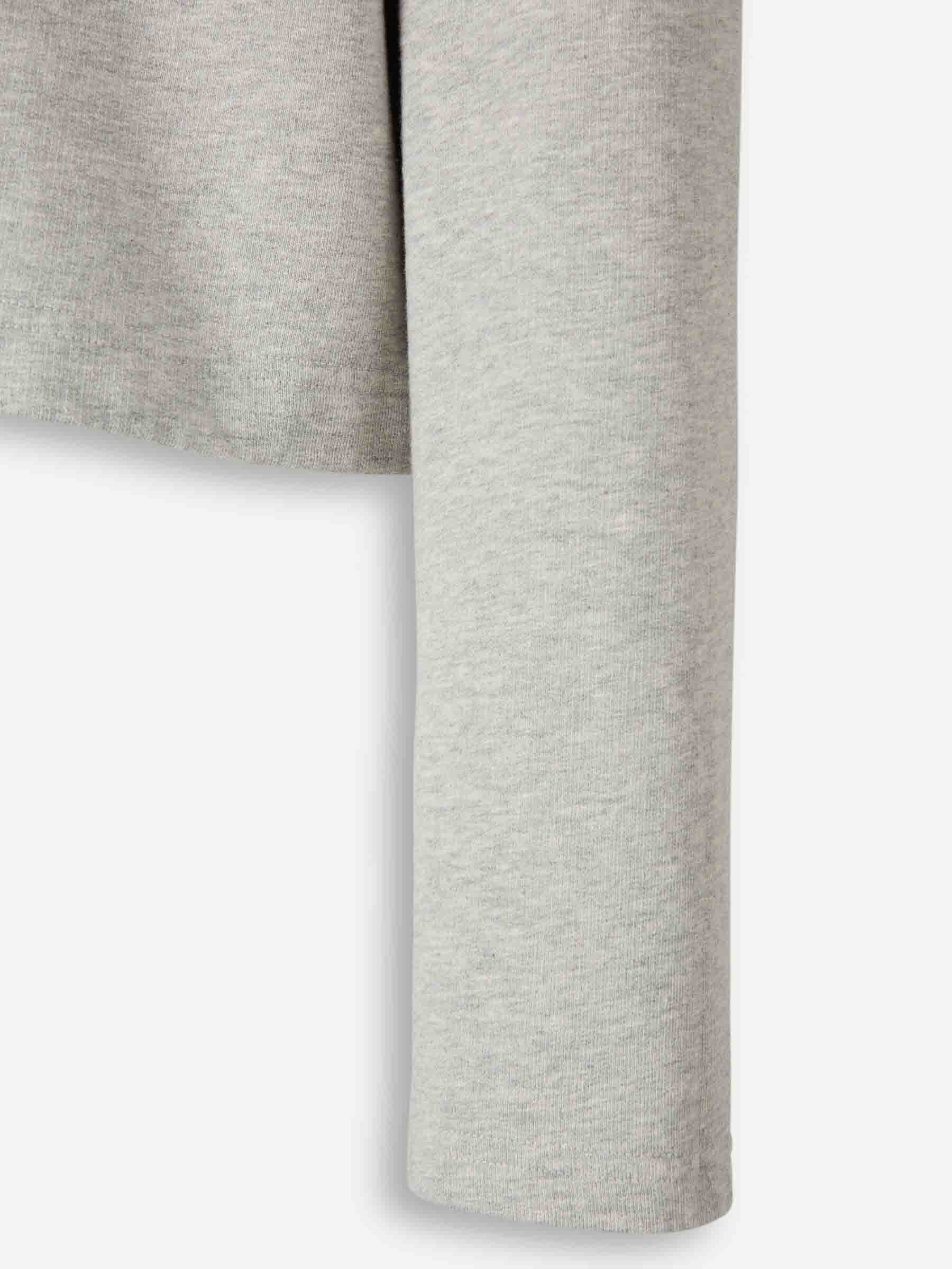 Ami Paris Mujer Barcelona Sudadera Cuello Redondo color Gris sku 715-000210 02 - Foto 5