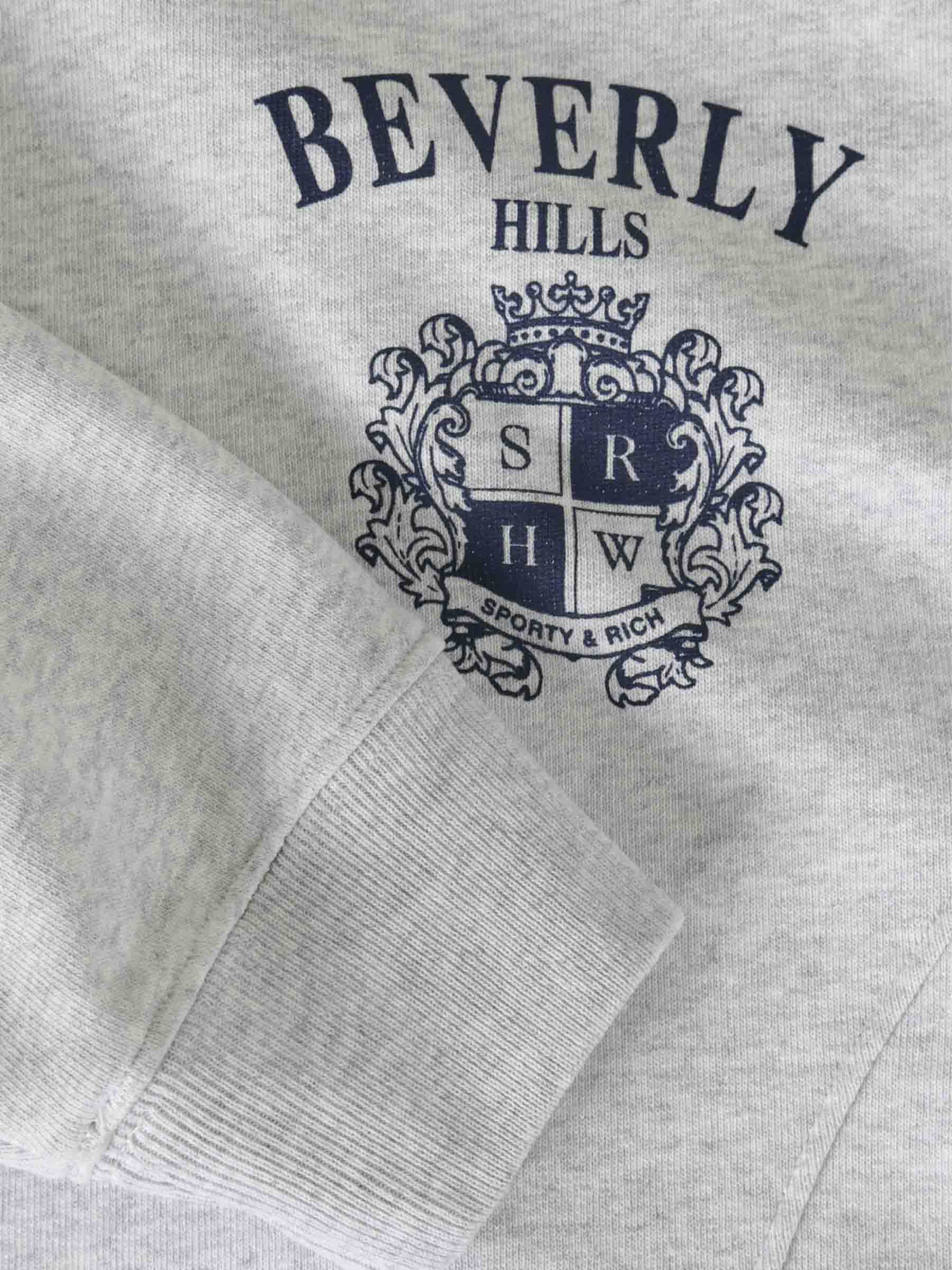 Sporty&Rich Mujer Barcelona Sudadera Cuello Alto color Gris sku 715-000218 01 - Foto 4