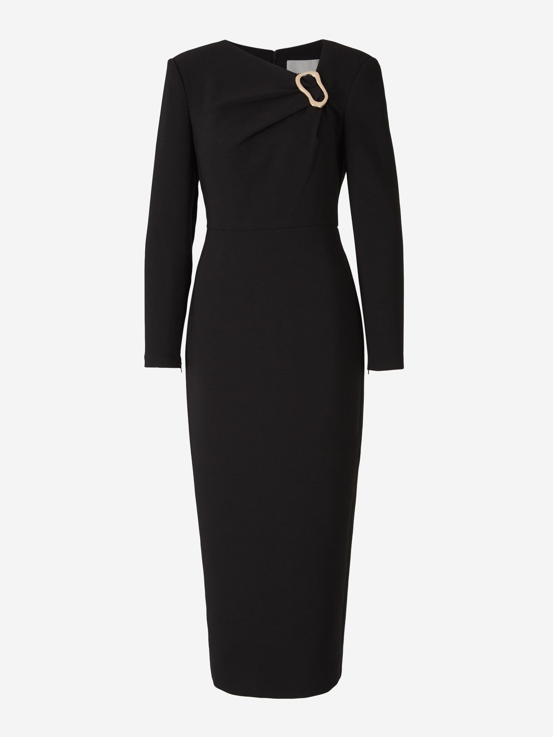 Roland Mouret – Roland Mouret Midi Crepe Dress in Barcelona or Shop Online Mujer 721-000356 01 Roland Mouret – Roland Mouret Midi Crepe Dress in Barcelona or Shop Online Mujer 721-000356 01