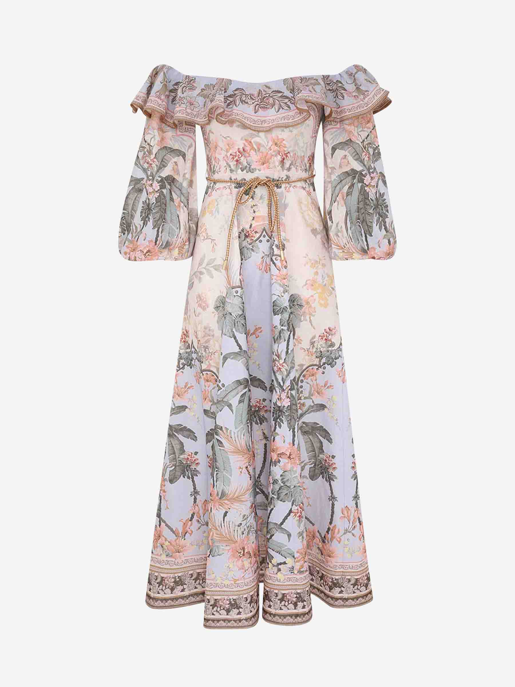 zimmerman midi dress Zimmermann – Zimmermann Wylie Midi Dress in Barcelona or Shop Online Mujer 721-000380 01