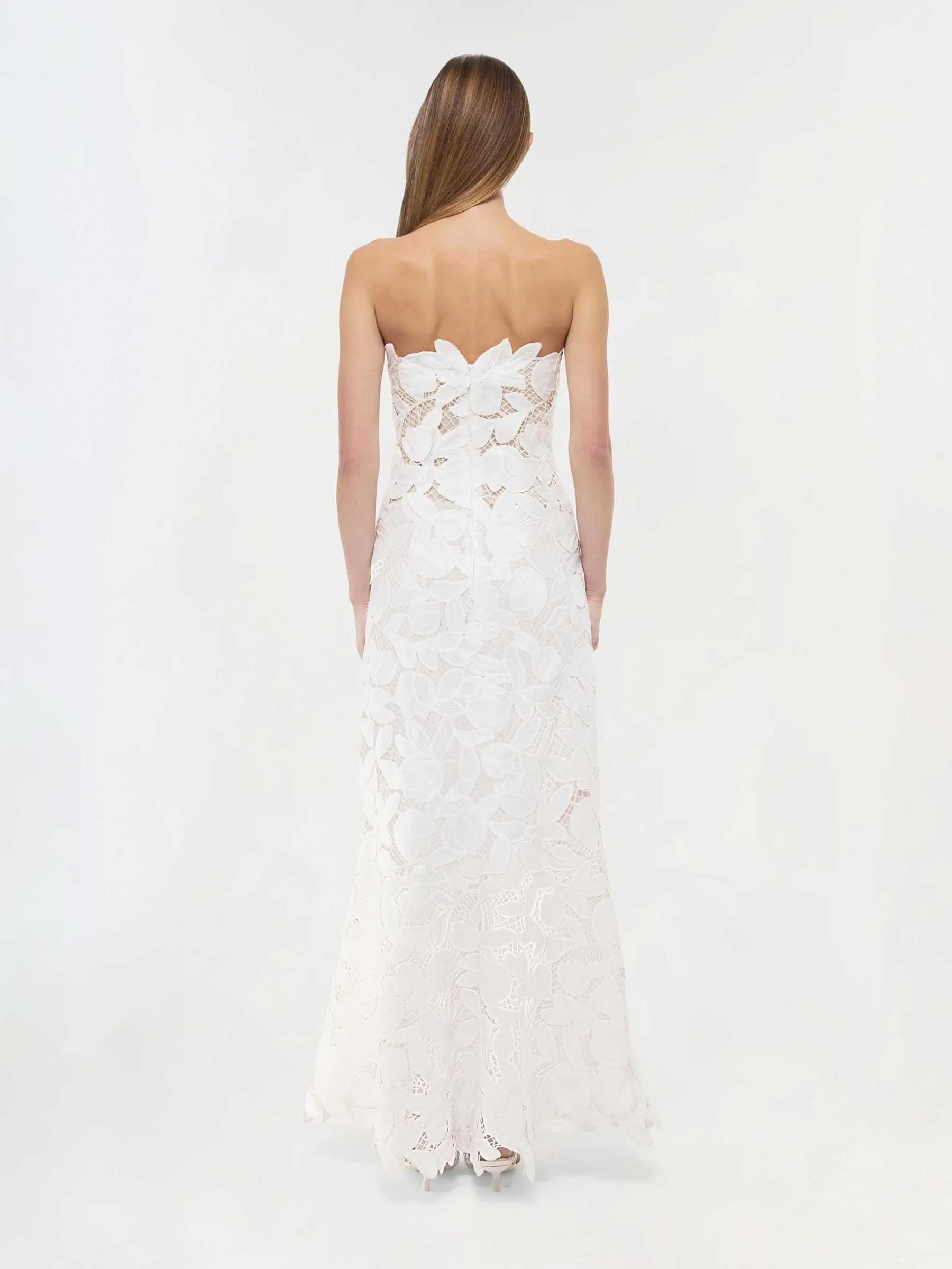 Simkhai Mujer Barcelona Vestido Midi Bordado color Blanco sku 721-000465 01 - Foto 4