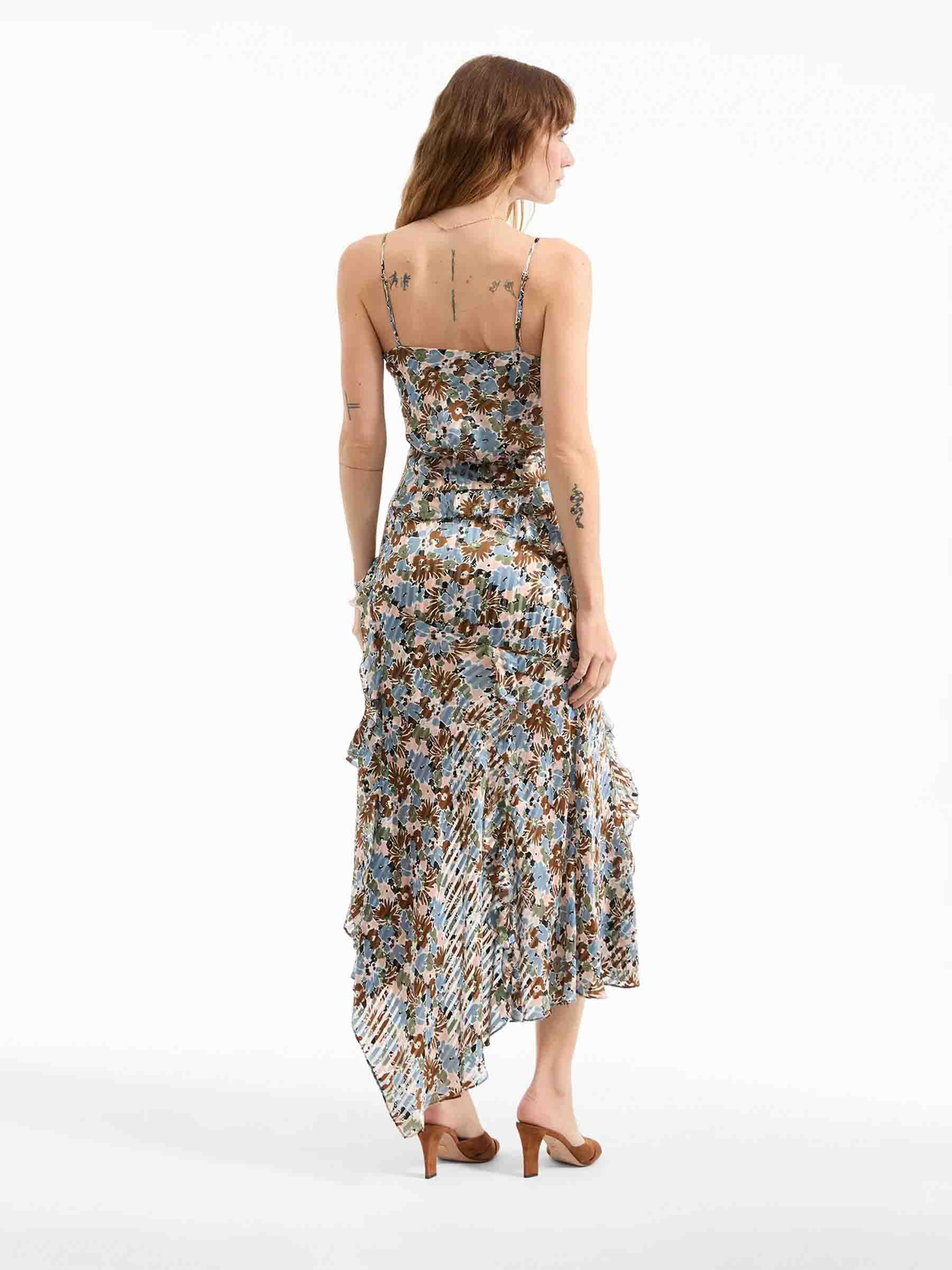 Veronica Beard Mujer Barcelona Vestido Midi Seda Avenel color Floral sku 721-000540 01 - Foto 3