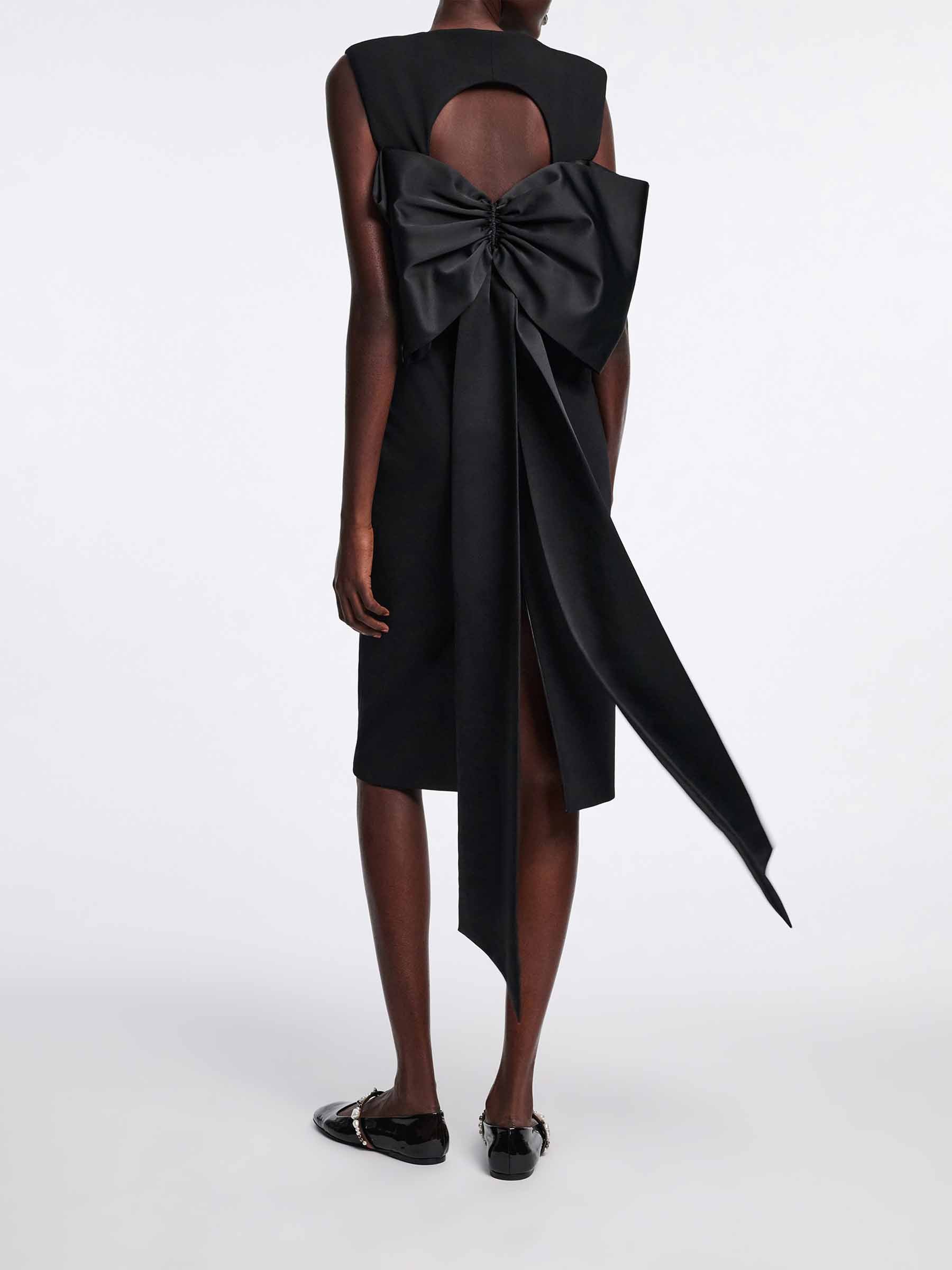 Dorothee Schumacher Mujer Barcelona Vestido Midi Lazo color Negro sku 721-000564 01 - Foto 4