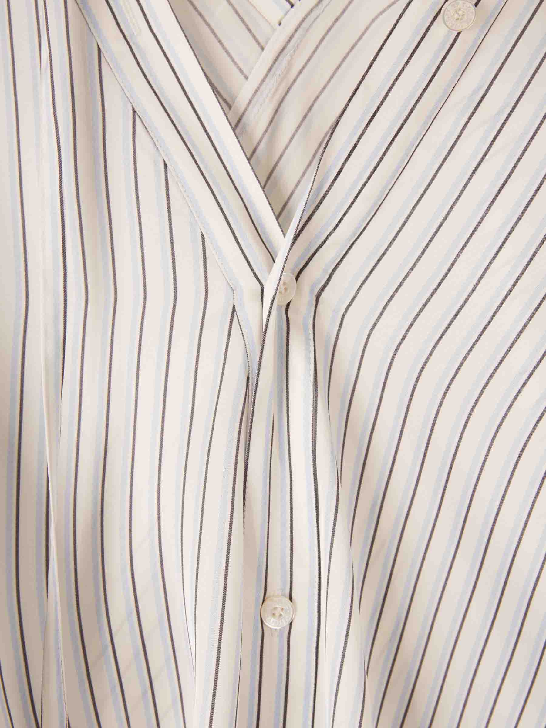 Acne Studios Mujer Barcelona Vestido Midi Camisero color Blanco sku 721-000566 01 - Foto 3