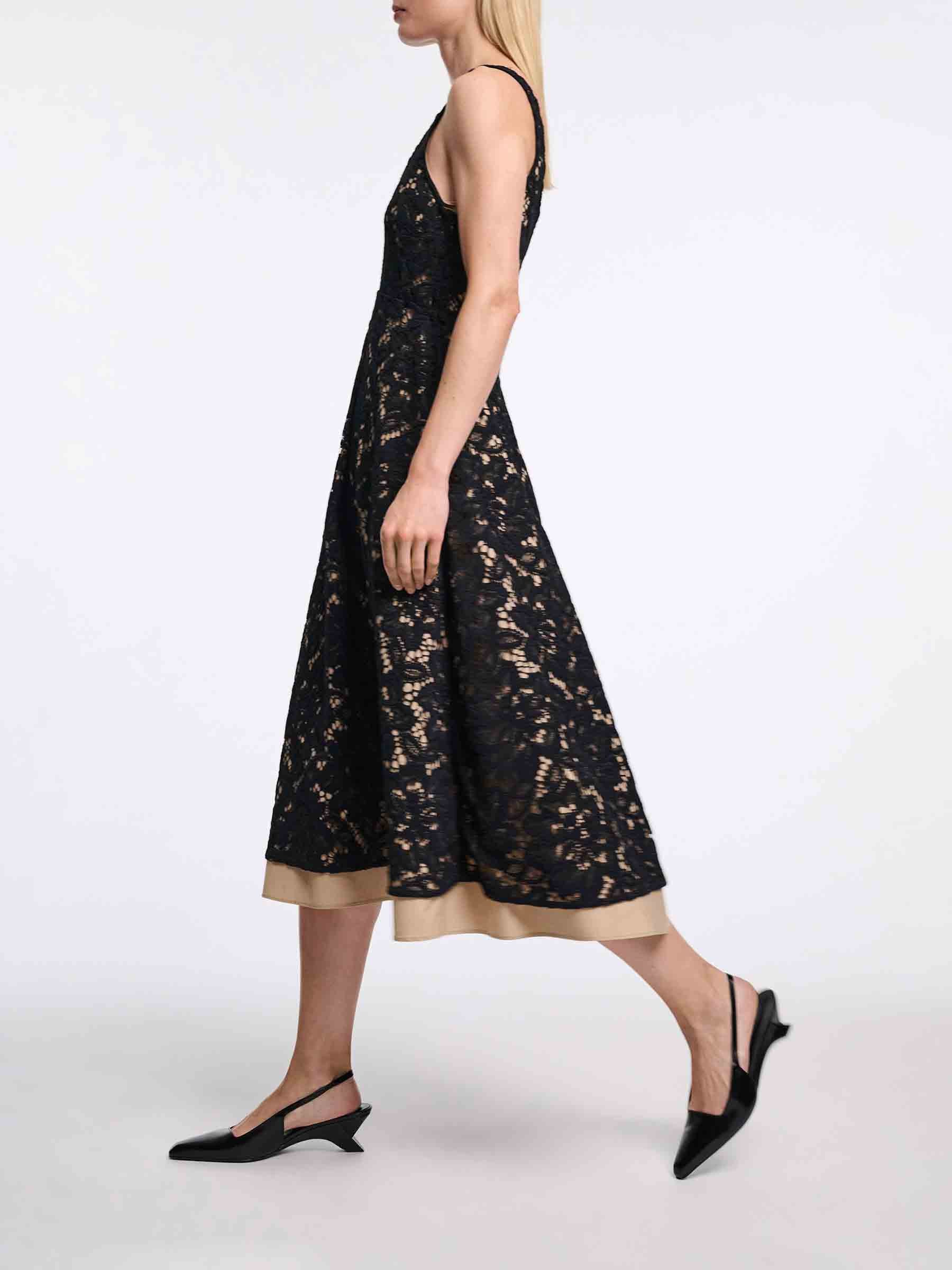 Dorothee Schumacher Mujer Barcelona Vestido Midi Lacy Dream color Negro sku 721-000567 01 - Foto 3