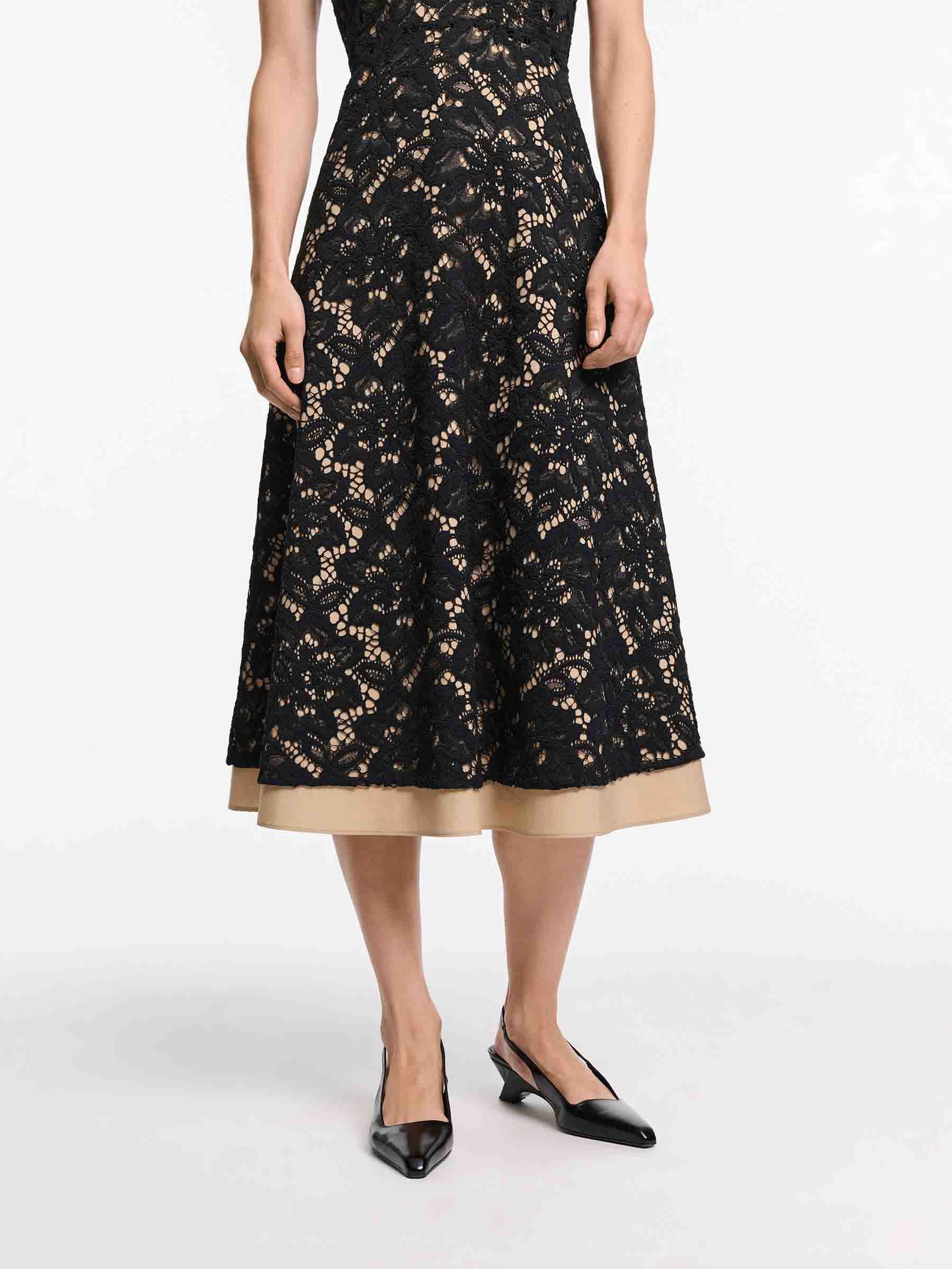 Dorothee Schumacher Mujer Barcelona Vestido Midi Lacy Dream color Negro sku 721-000567 01 - Foto 4