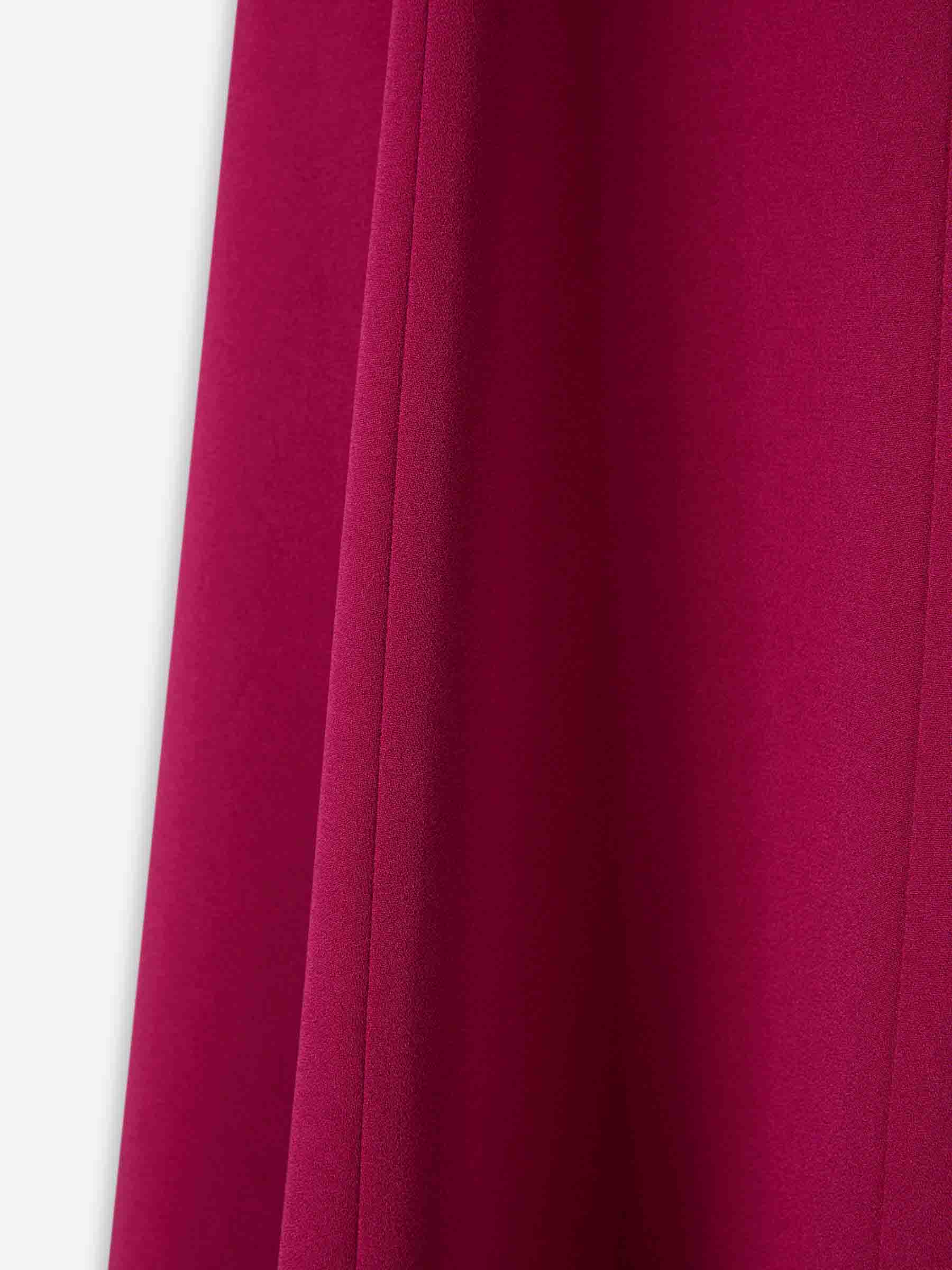 Roland Mouret Mujer Barcelona Vestido Midi Capa color Fúcsia sku 721-000597 01 - Foto 3