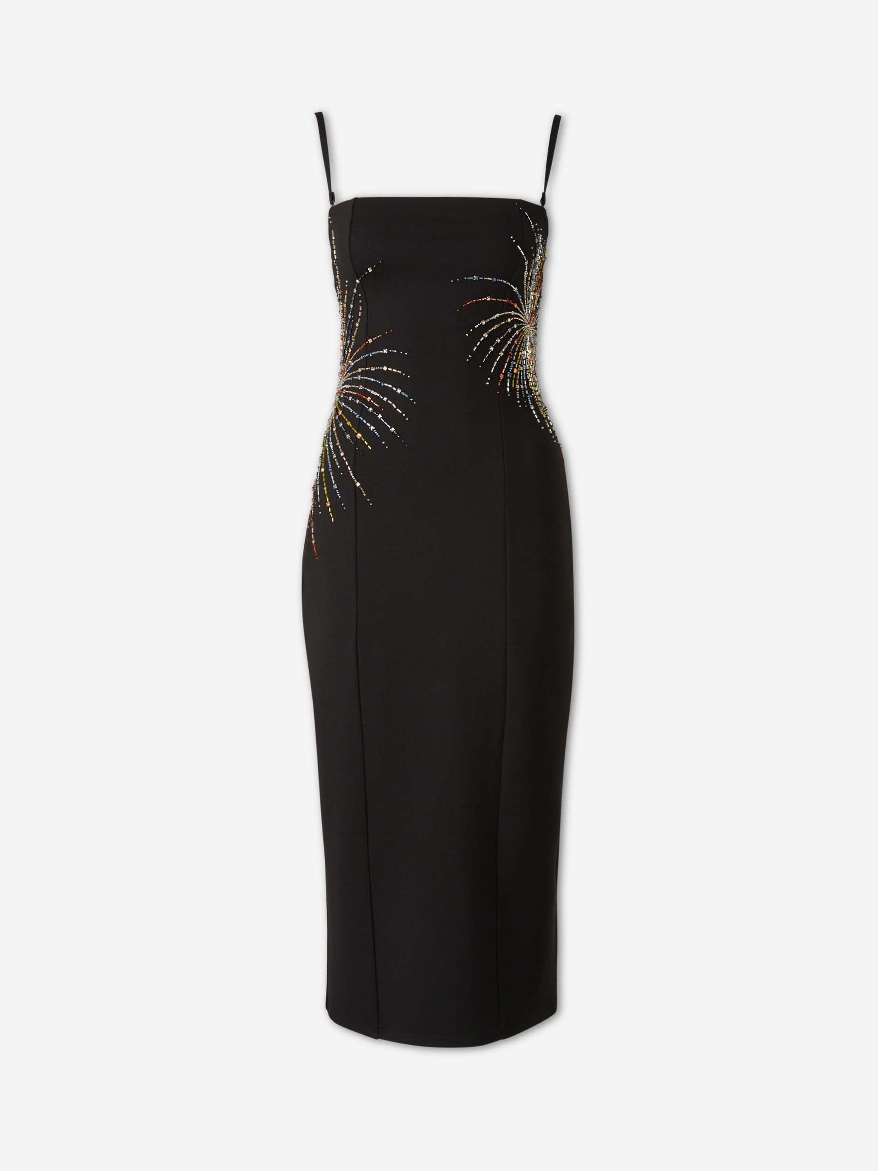 Firework Midi Dress Staud