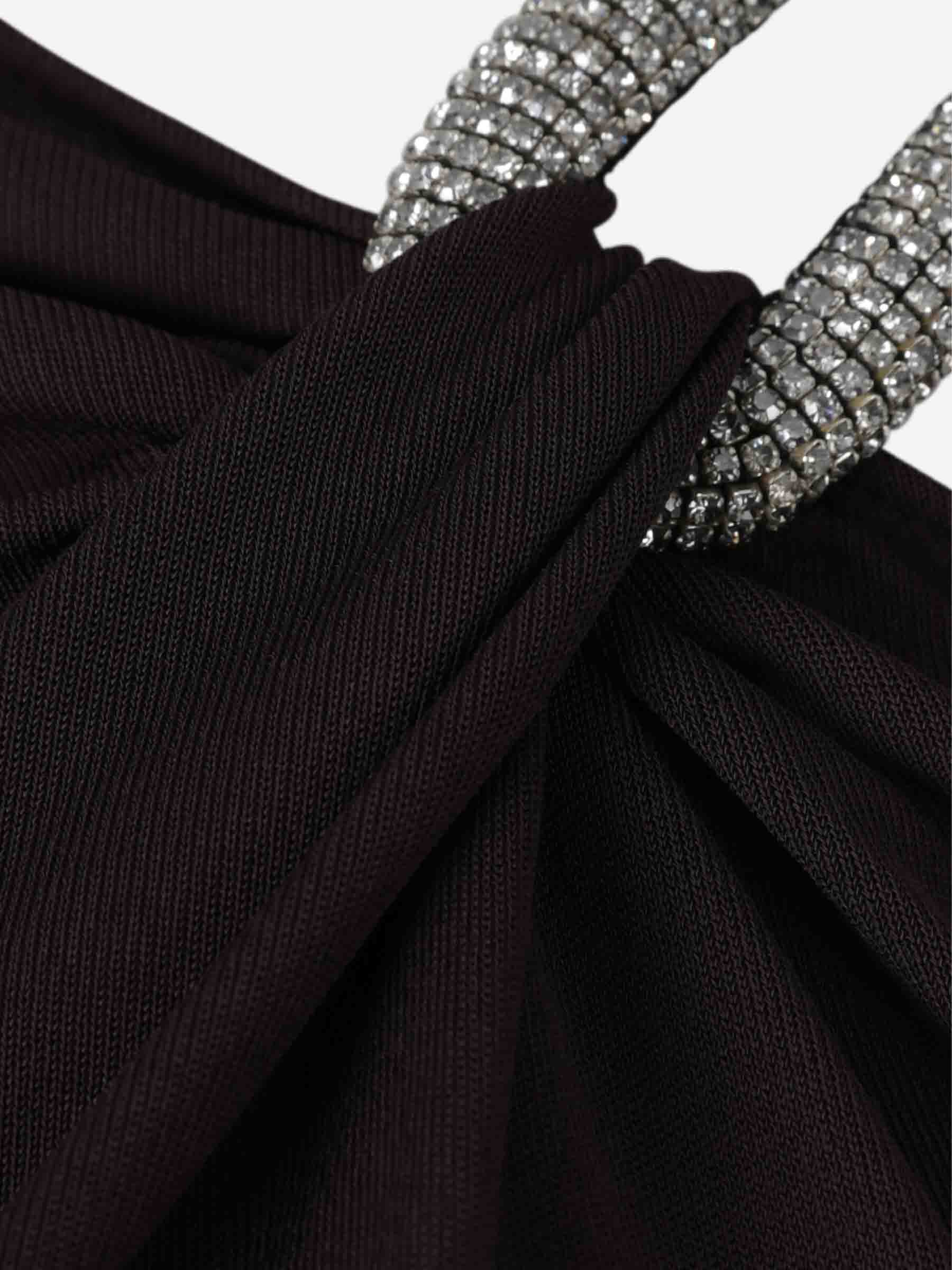 Tom Ford Mujer Barcelona Vestido Midi Tirante color Marrón Oscuro sku 731-006068 01 - Foto 3