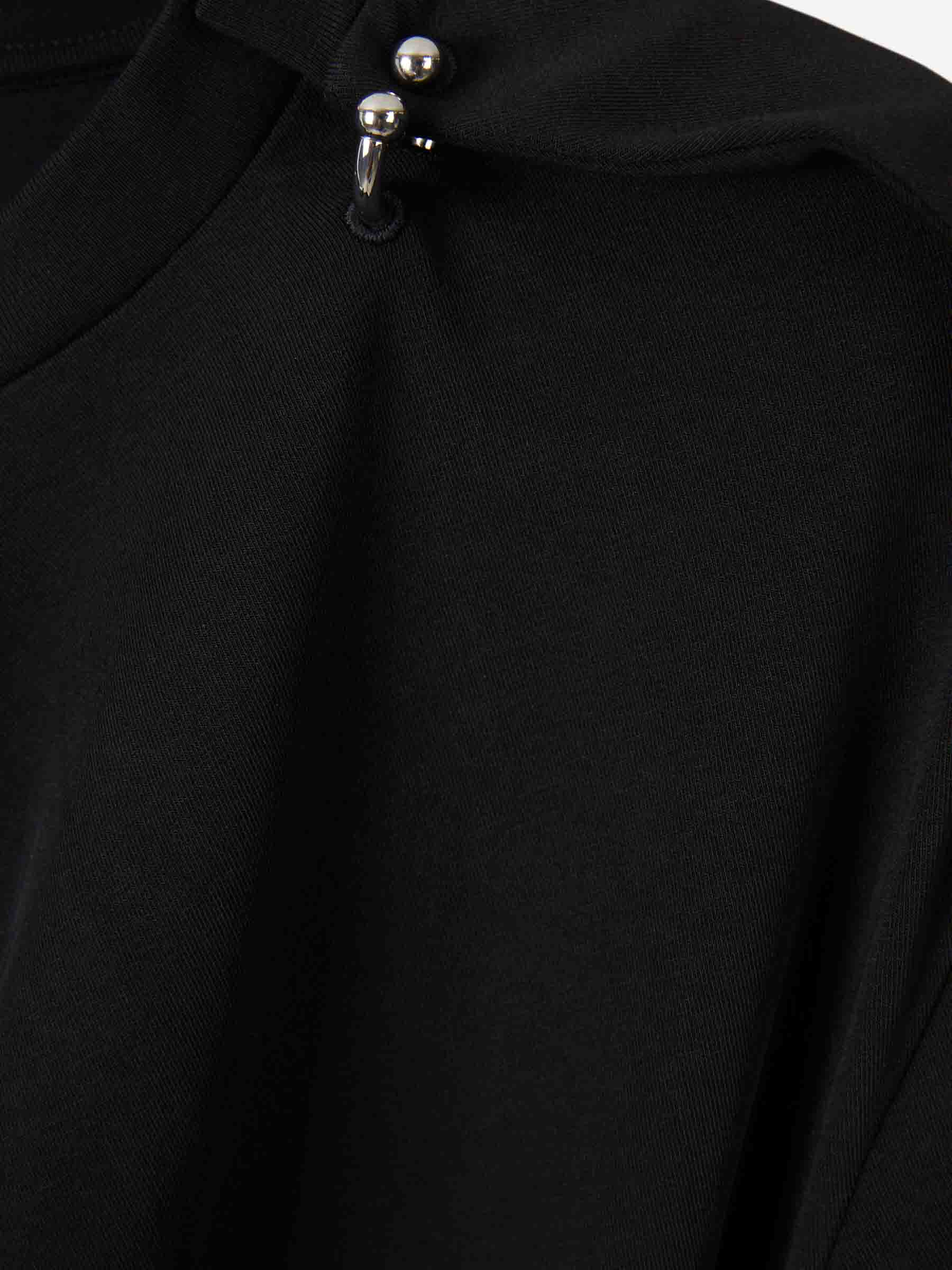 Mugler Mujer Barcelona Vestido Midi Drapeado color Negro sku 731-006097 01 - Foto 3