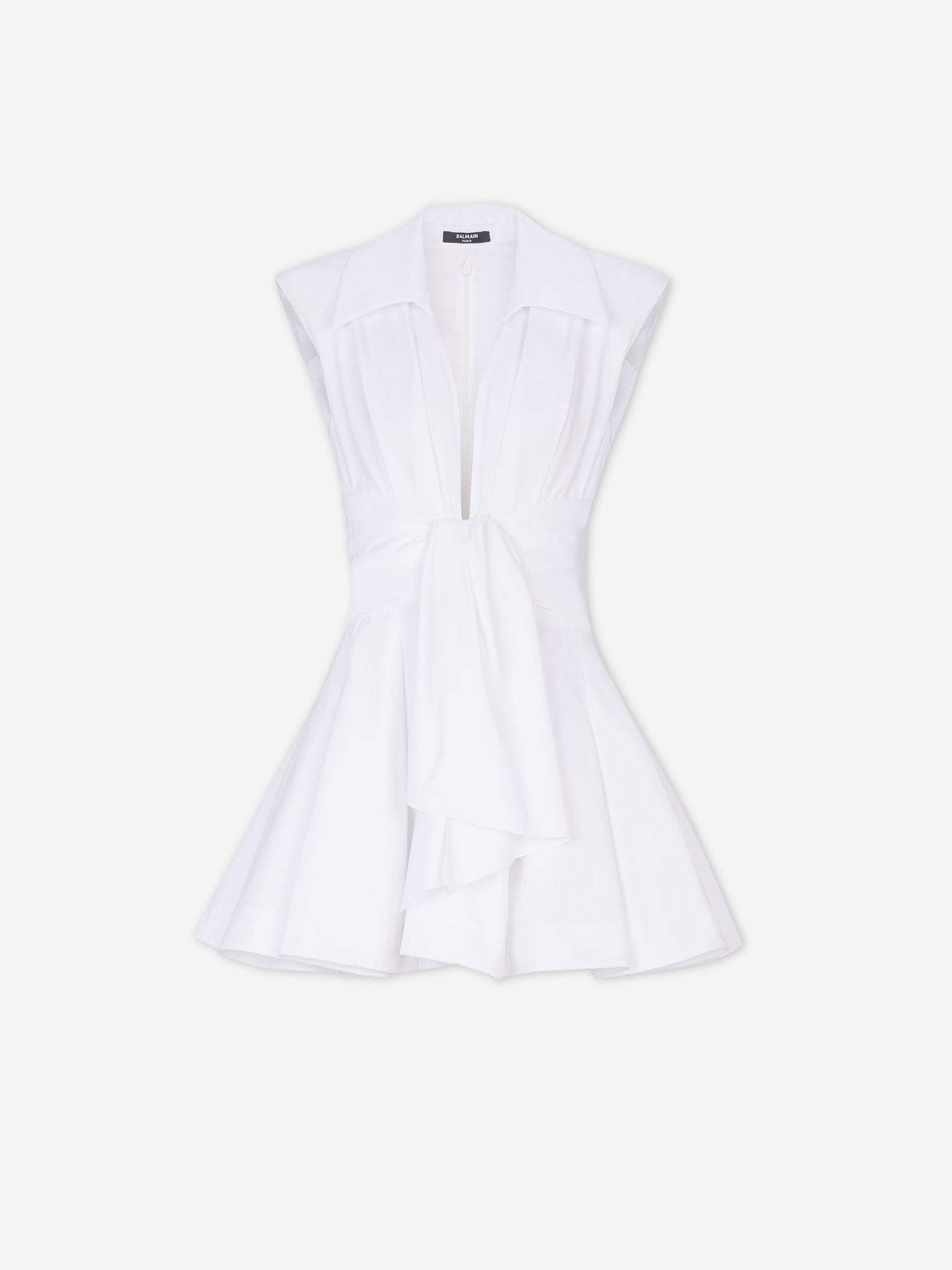 Balmain – Cotton Shirt Dress Mujer 731-006142 01