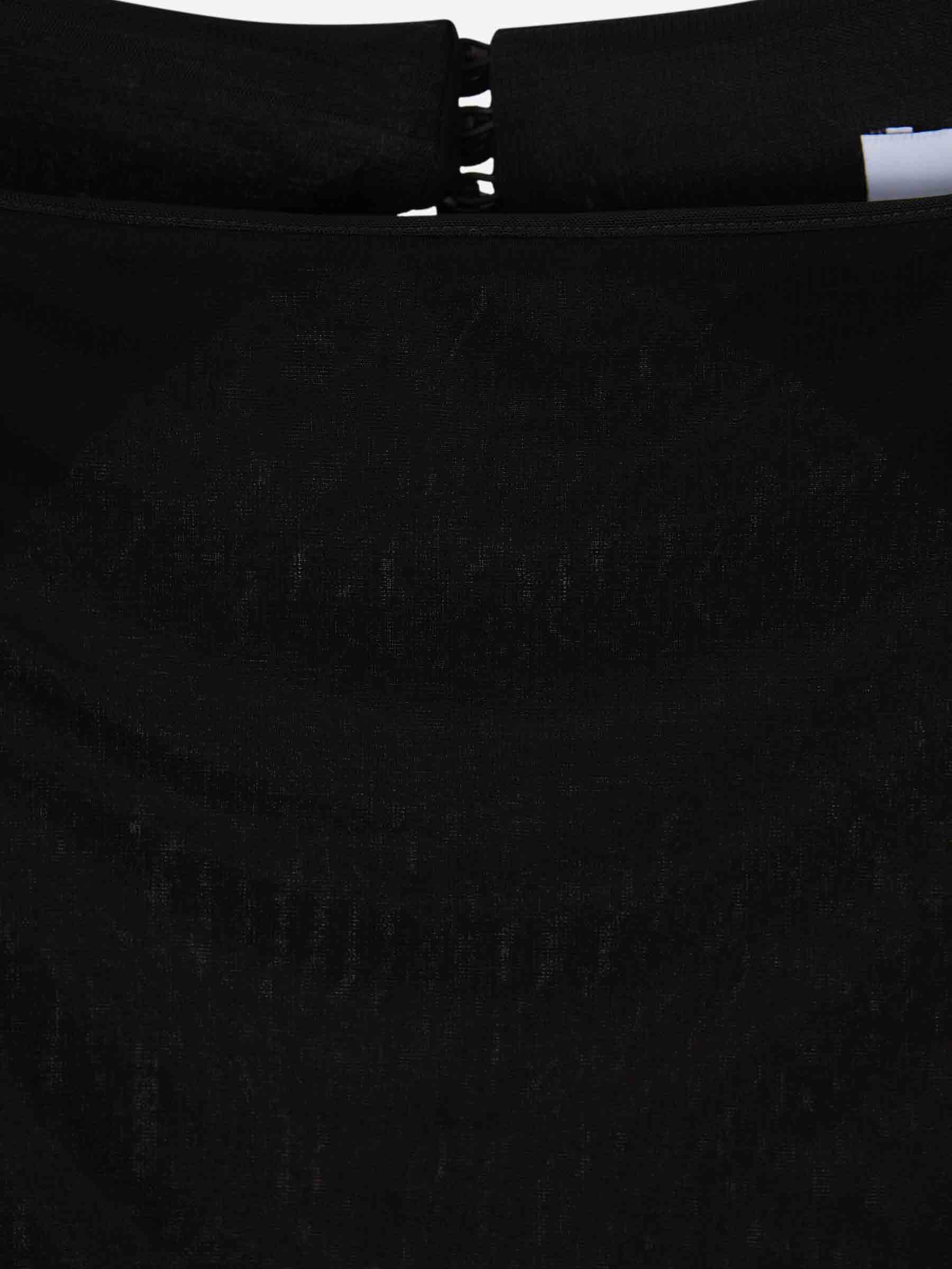 Safiyaa Mujer Barcelona Vestido Maxi Punto color Negro sku 732-001434 01 - Foto 3