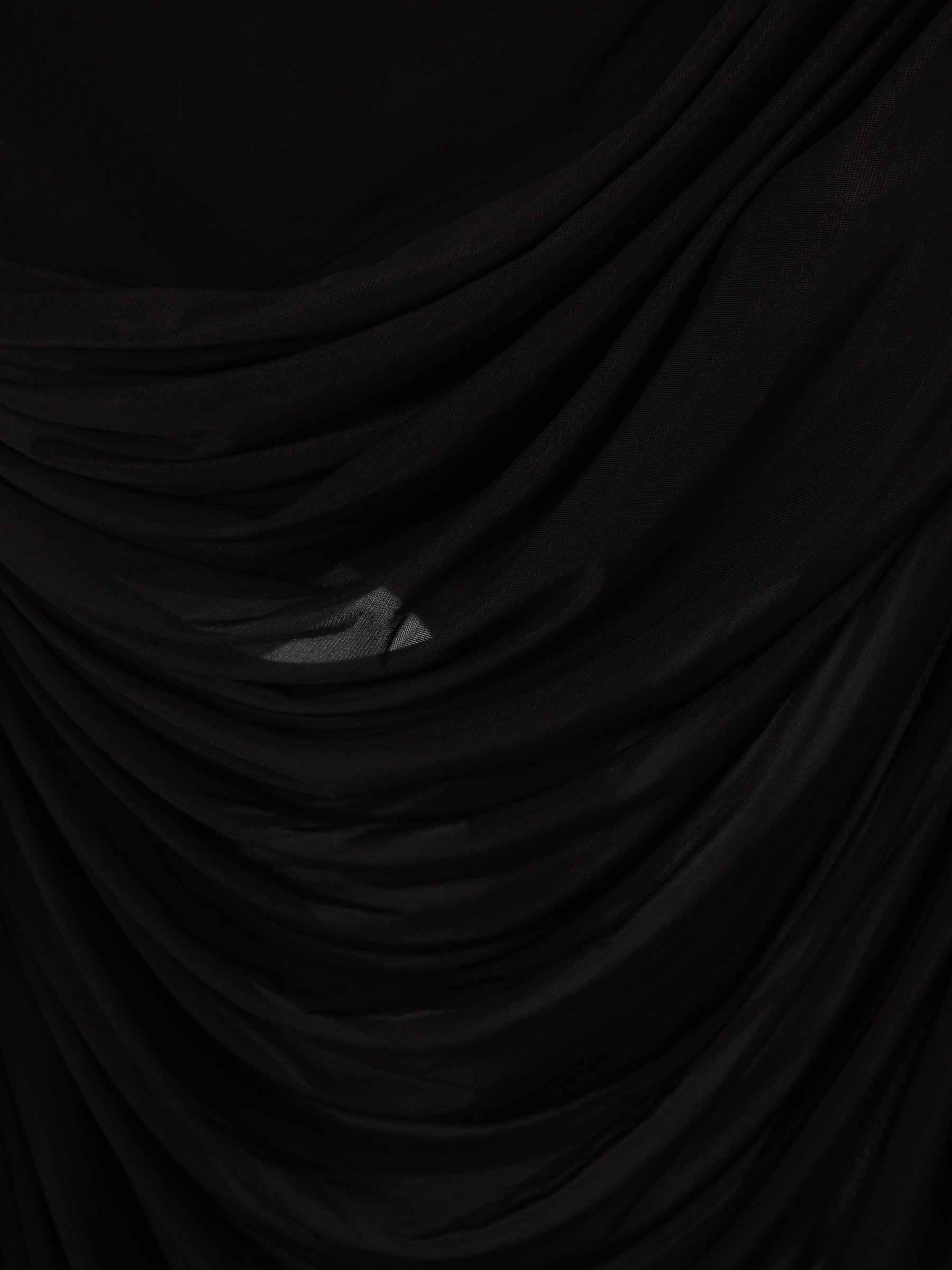 Safiyaa Mujer Barcelona Vestido Maxi Punto color Negro sku 732-001434 01 - Foto 4