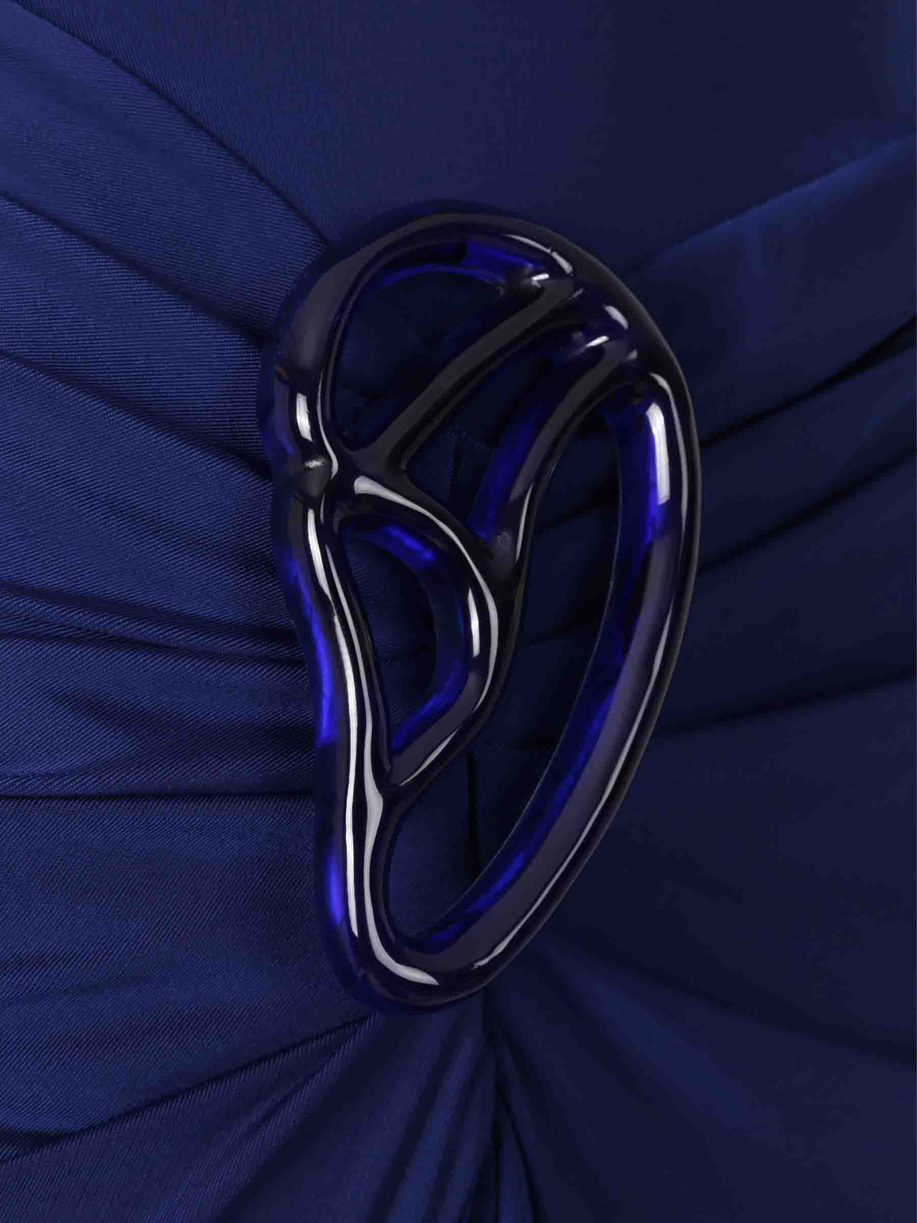 Silvia Tcherassi Mujer Barcelona Vestido midi color Azul Marino sku 732-001575 01 - Foto 3