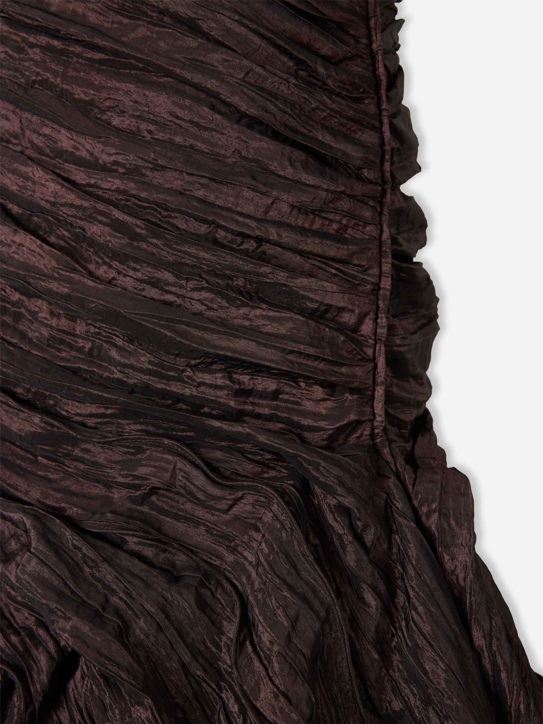 Marmar Halim Mujer Barcelona Vestido Maxi Drapeado color Marrón Oscuro sku 732-001616 01 - Foto 4