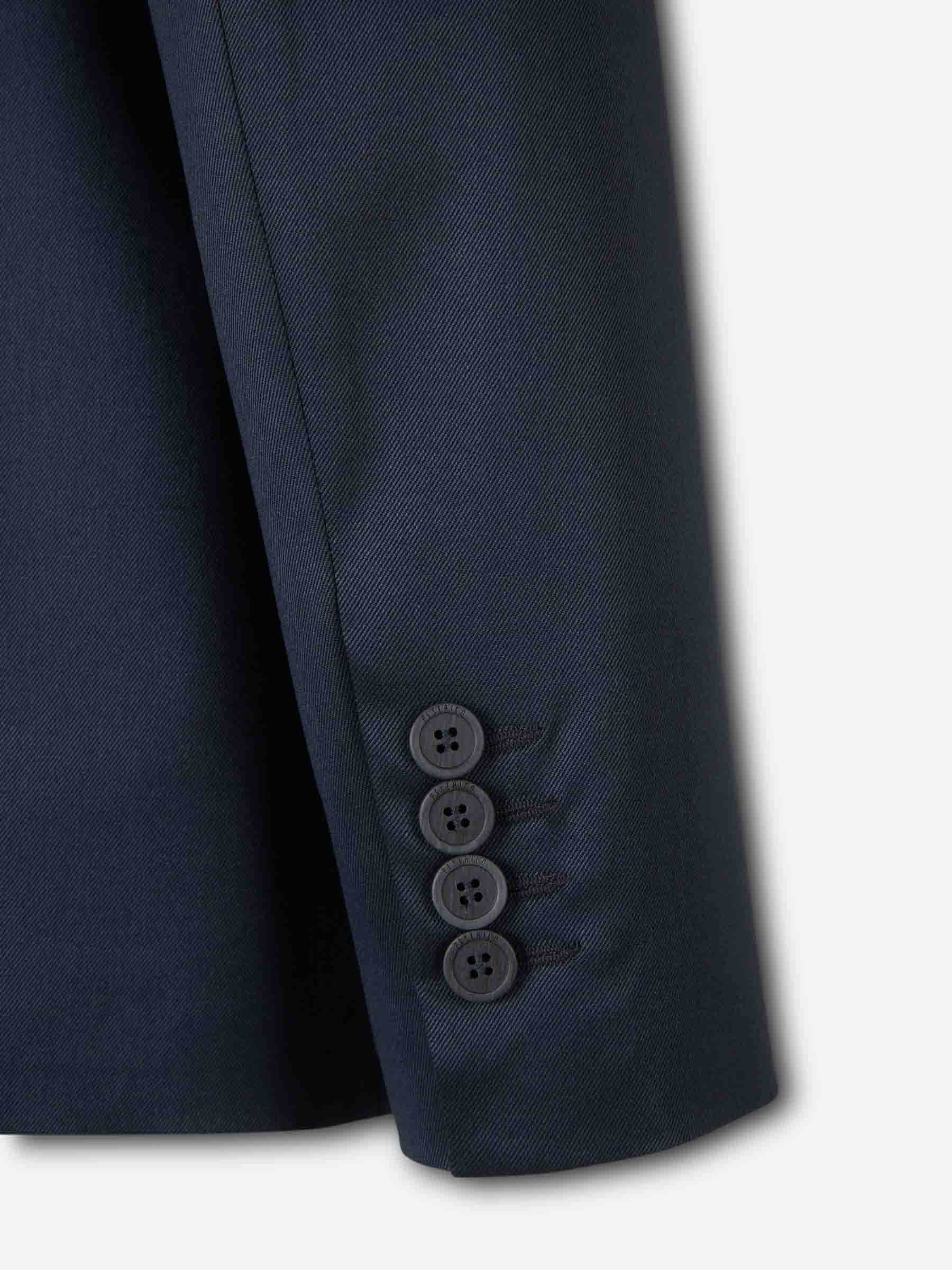 Peserico Mujer Barcelona Blazer Recta Lana color Azul Marino sku 741-002243 01 - Foto 5
