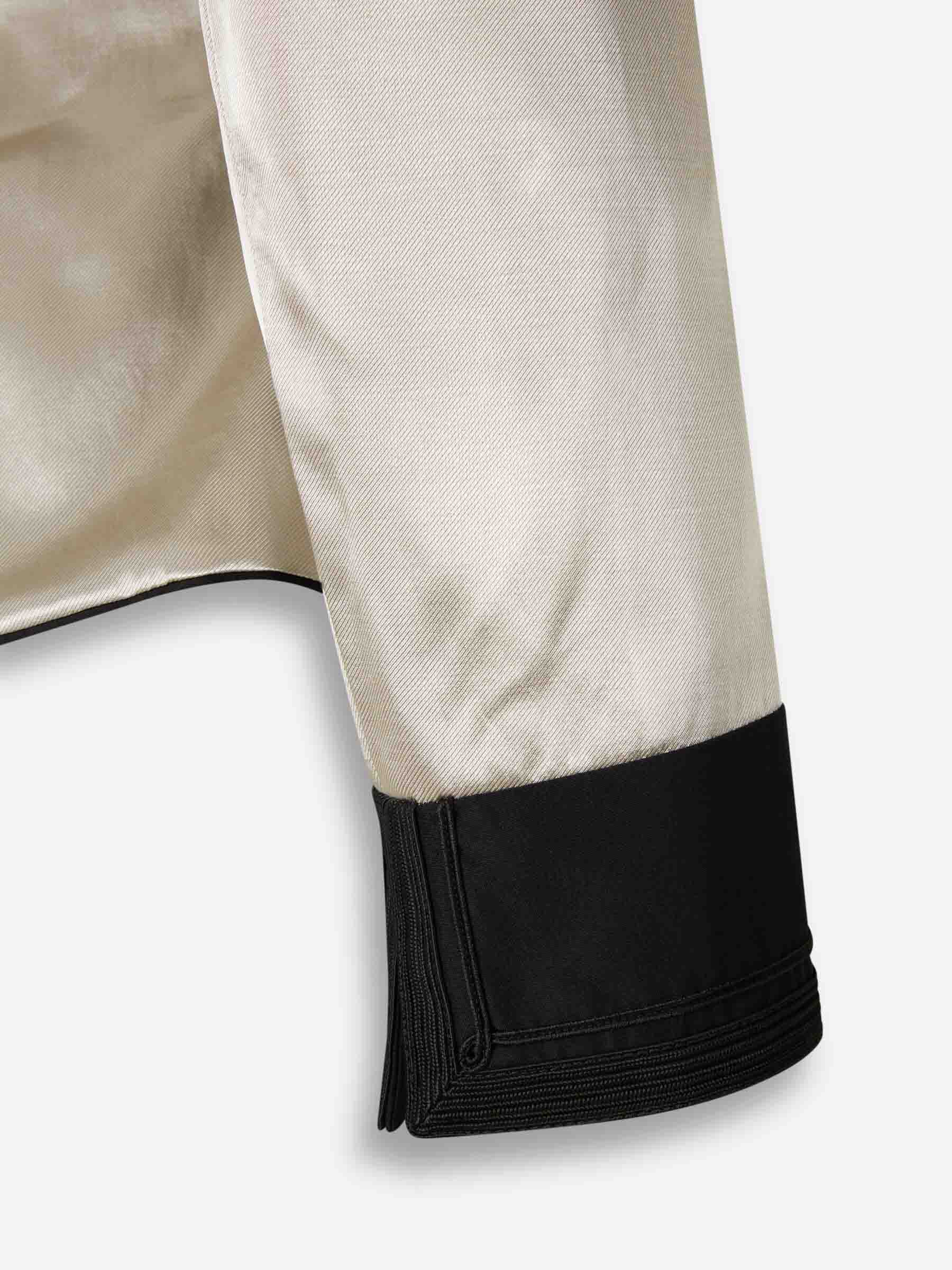Chloé Mujer Barcelona Blazer Satinada Seda color Plateado sku 741-002276 01 - Foto 4
