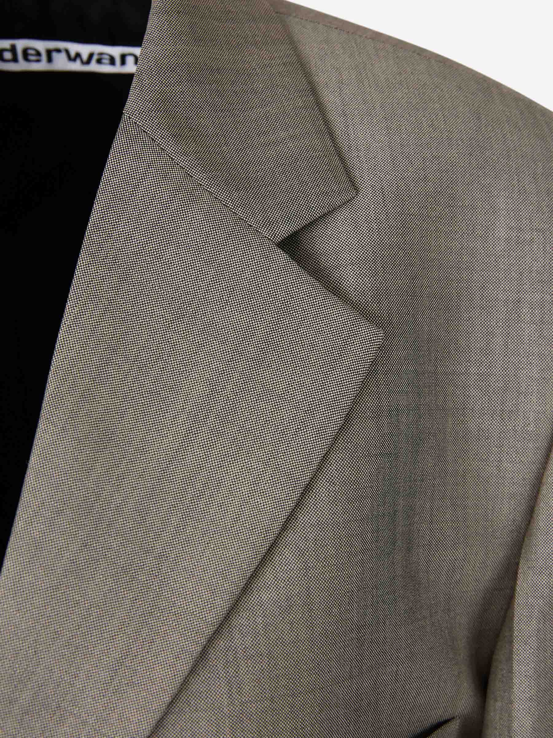 Alexander Wang Mujer Barcelona Blazer Recto Tabs color Taupe sku 741-002296 01 - Foto 3
