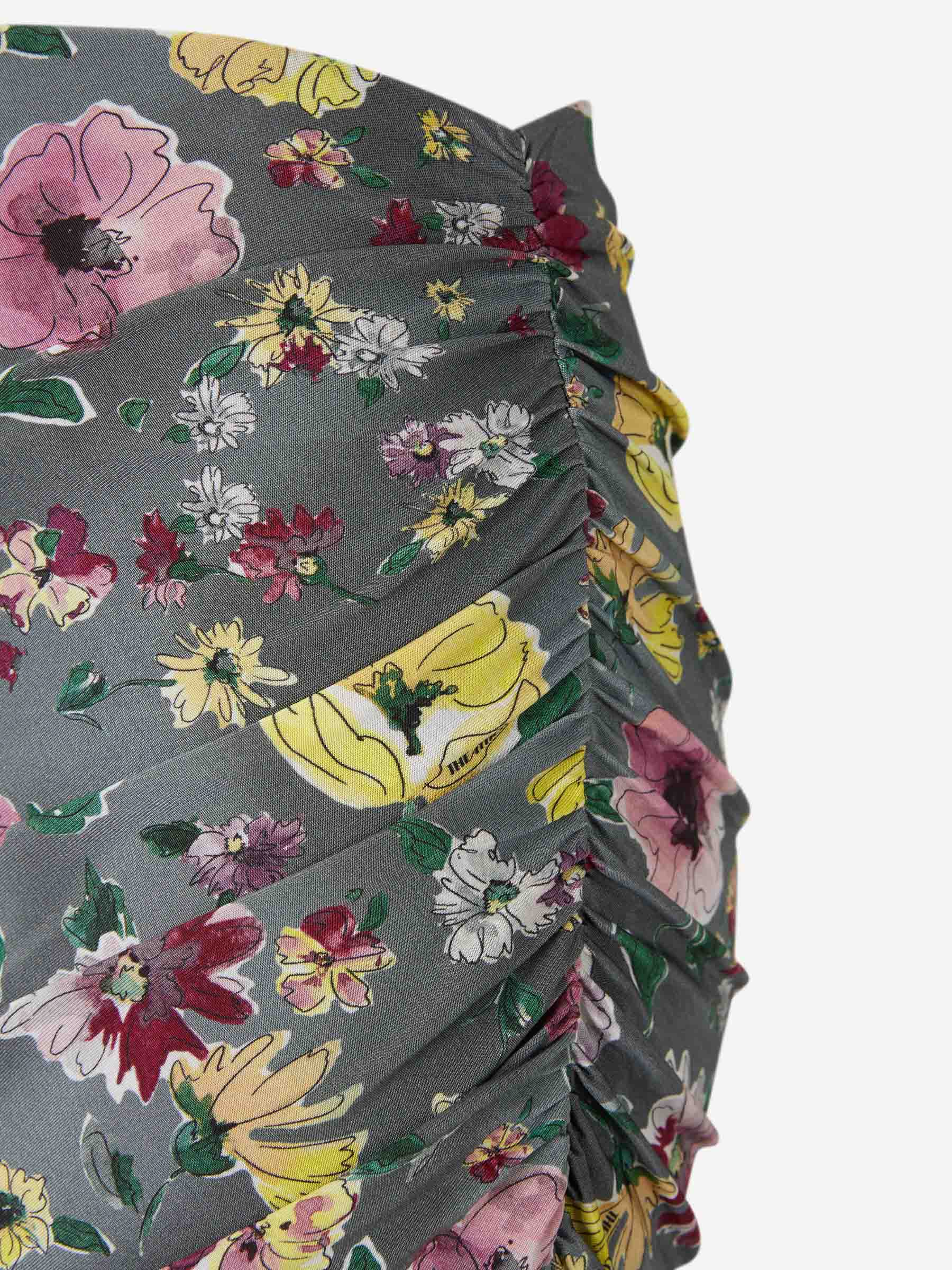 The Attico Mujer Barcelona Falda Midi Floral color Floral sku 750-001683 01 - Foto 3