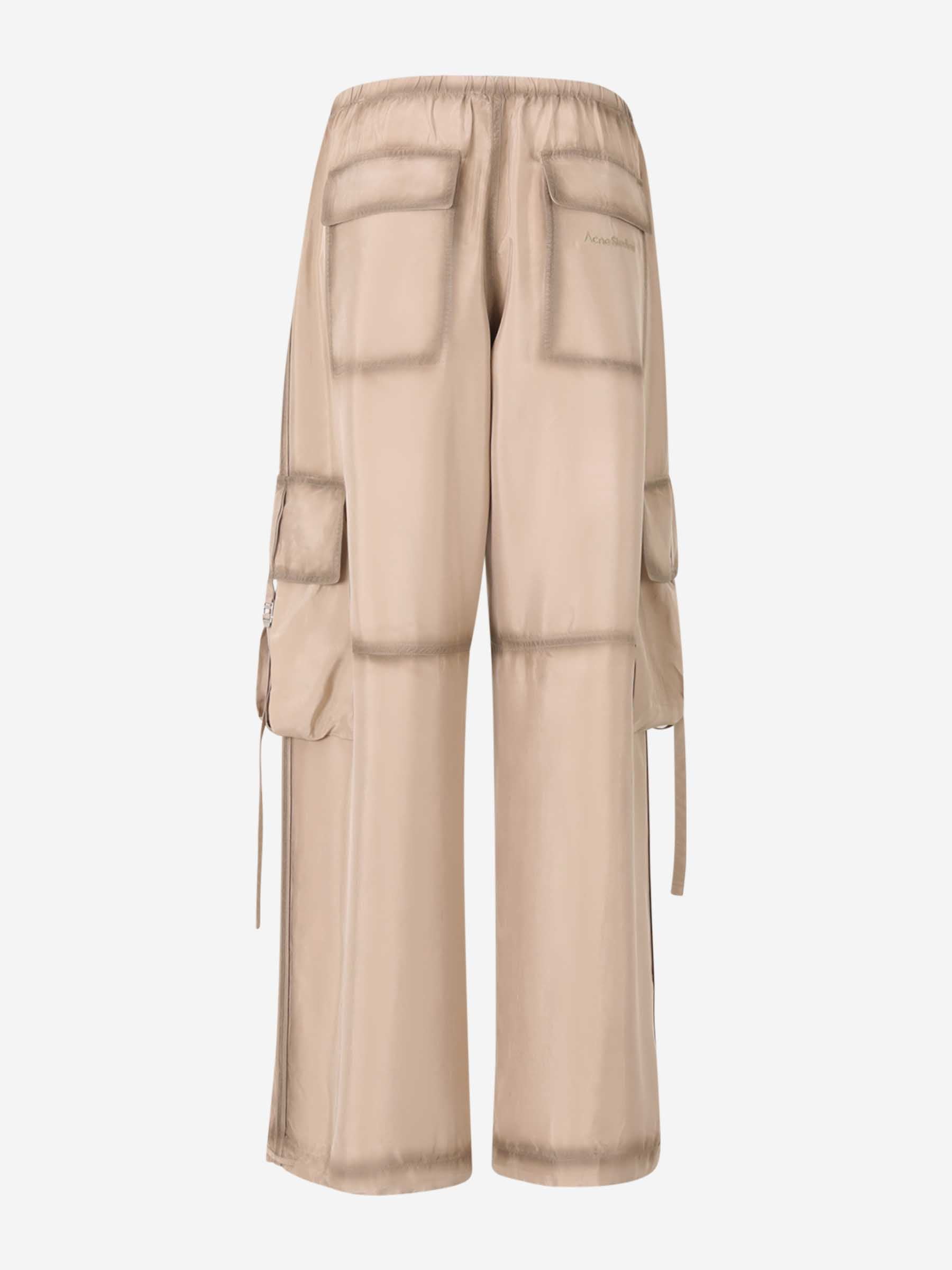 Acne Studios Mujer Barcelona Pantalones Cargo Brillante color Taupe sku 761-003682 01 - Foto 2