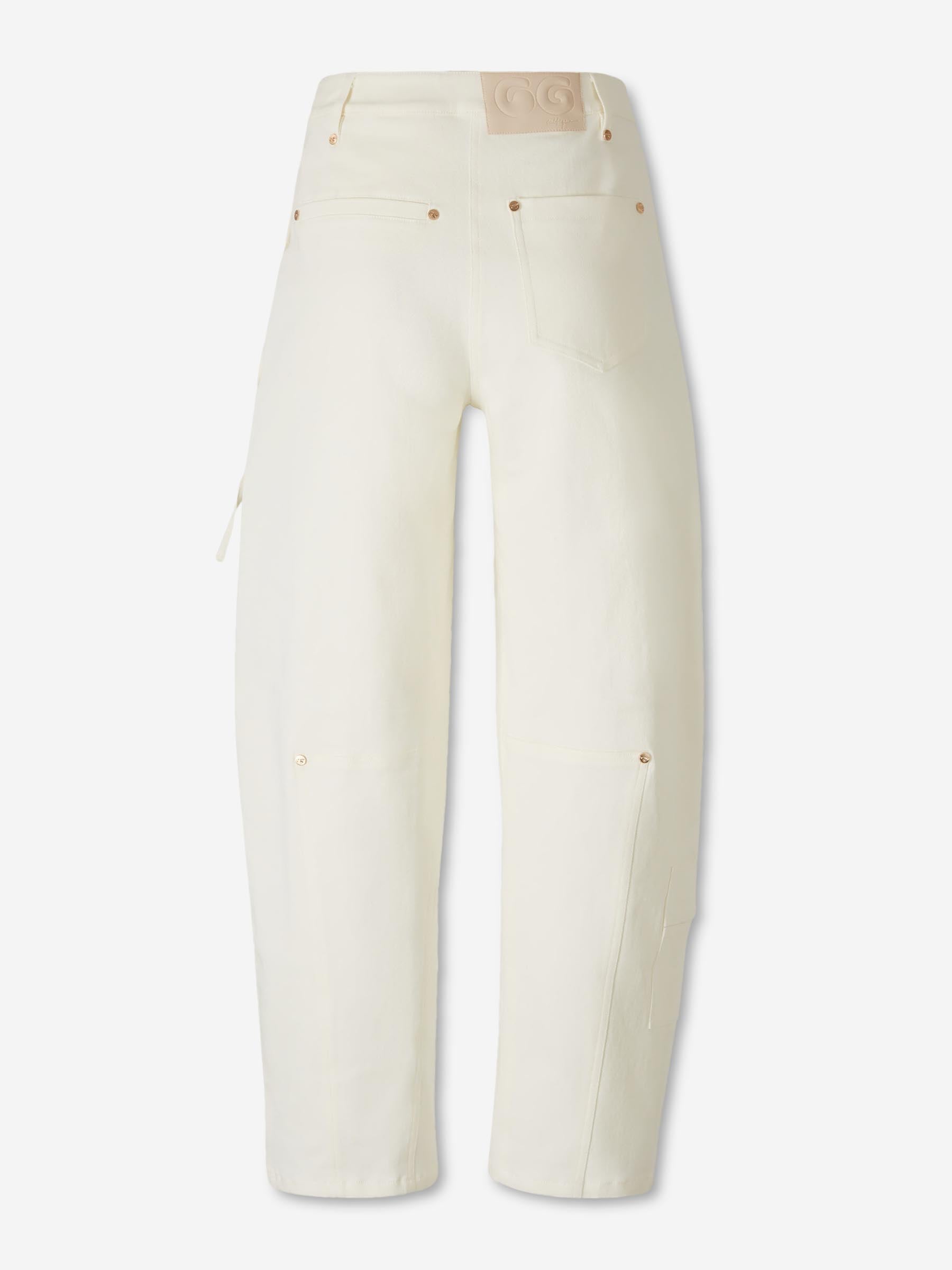 Cult Gaia Mujer Barcelona Pantalones Cargo Ewa color Blanco sku 761-003815 01 - Foto 3