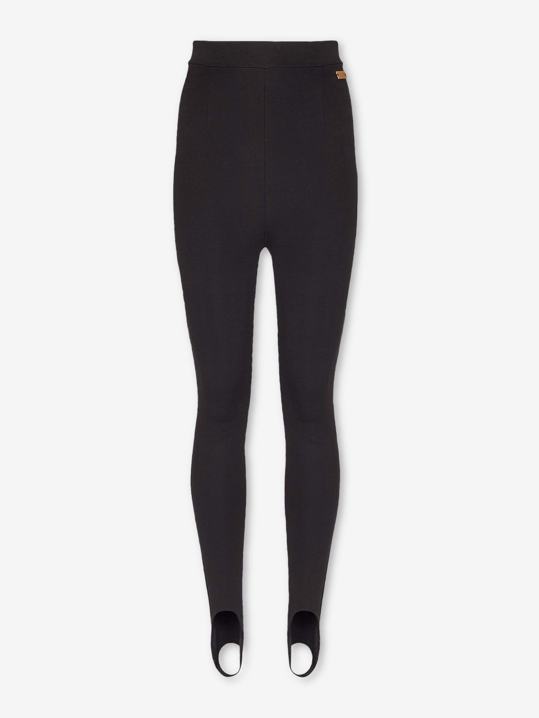 Balmain Mujer Barcelona Leggings Punto Fuseau color Negro sku 761-003849 01 - Foto 1