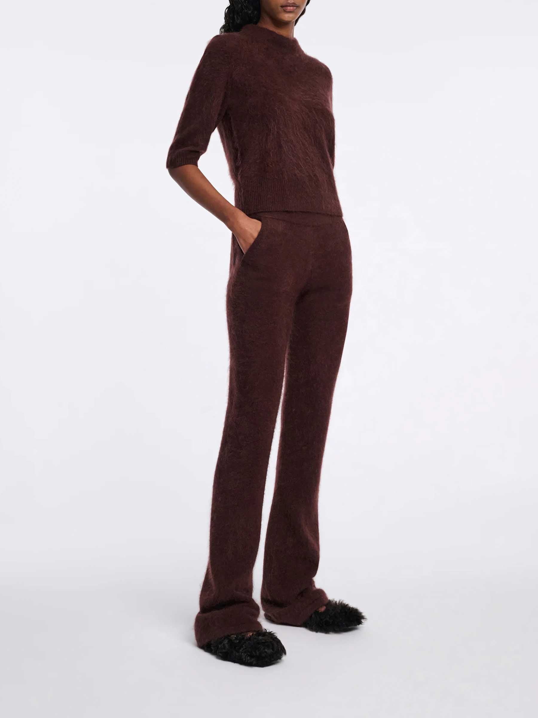 Dorothee Schumacher Mujer Barcelona Pantalones Fluffy Statement color Burdeos sku 761-003854 01 - Foto 2