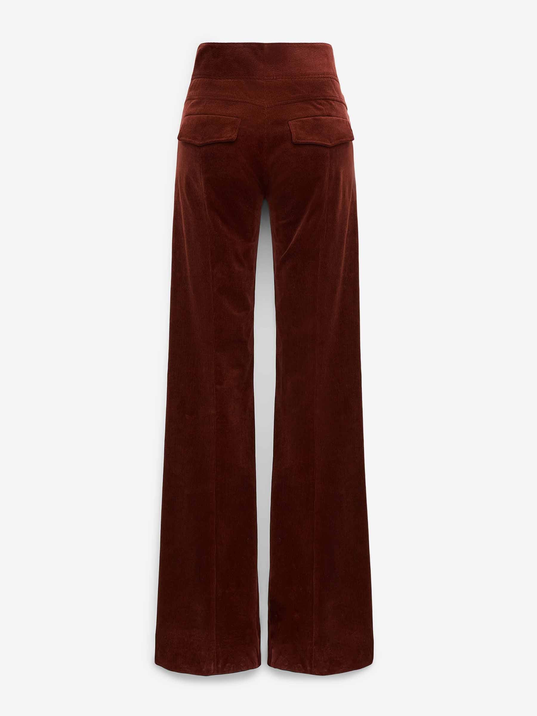 Dorothee Schumacher Mujer Barcelona Pantalones Pana Vestir color Burdeos sku 761-003855 01 - Foto 2