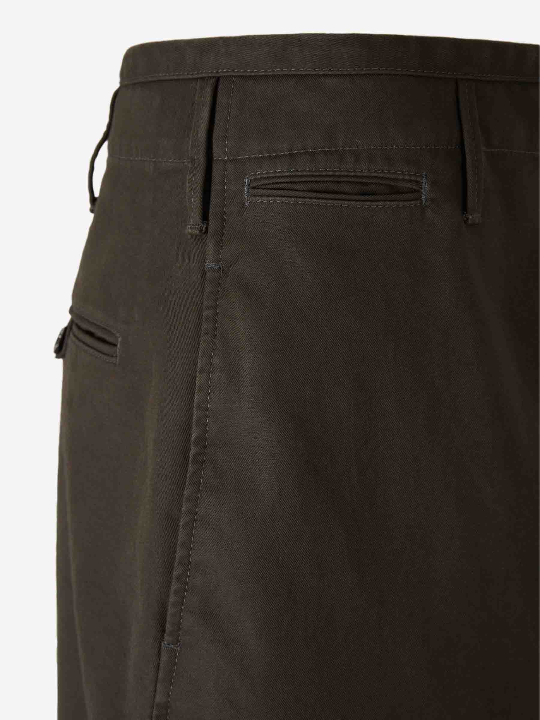 Lemaire Mujer Barcelona Pantalones Anchos Chinos color Marrón Oscuro sku 761-003909 01 - Foto 4