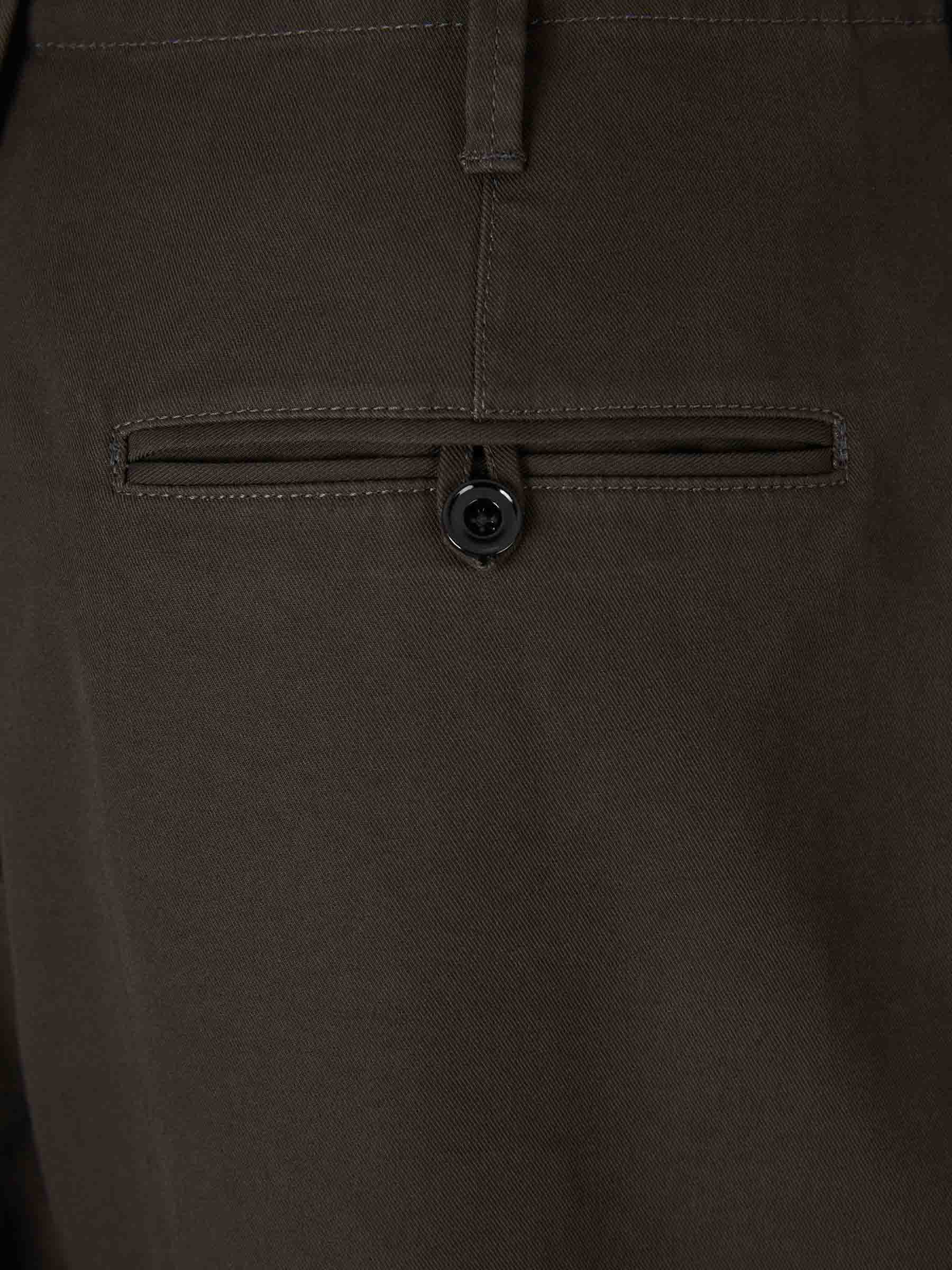 Lemaire Mujer Barcelona Pantalones Anchos Chinos color Marrón Oscuro sku 761-003909 01 - Foto 5