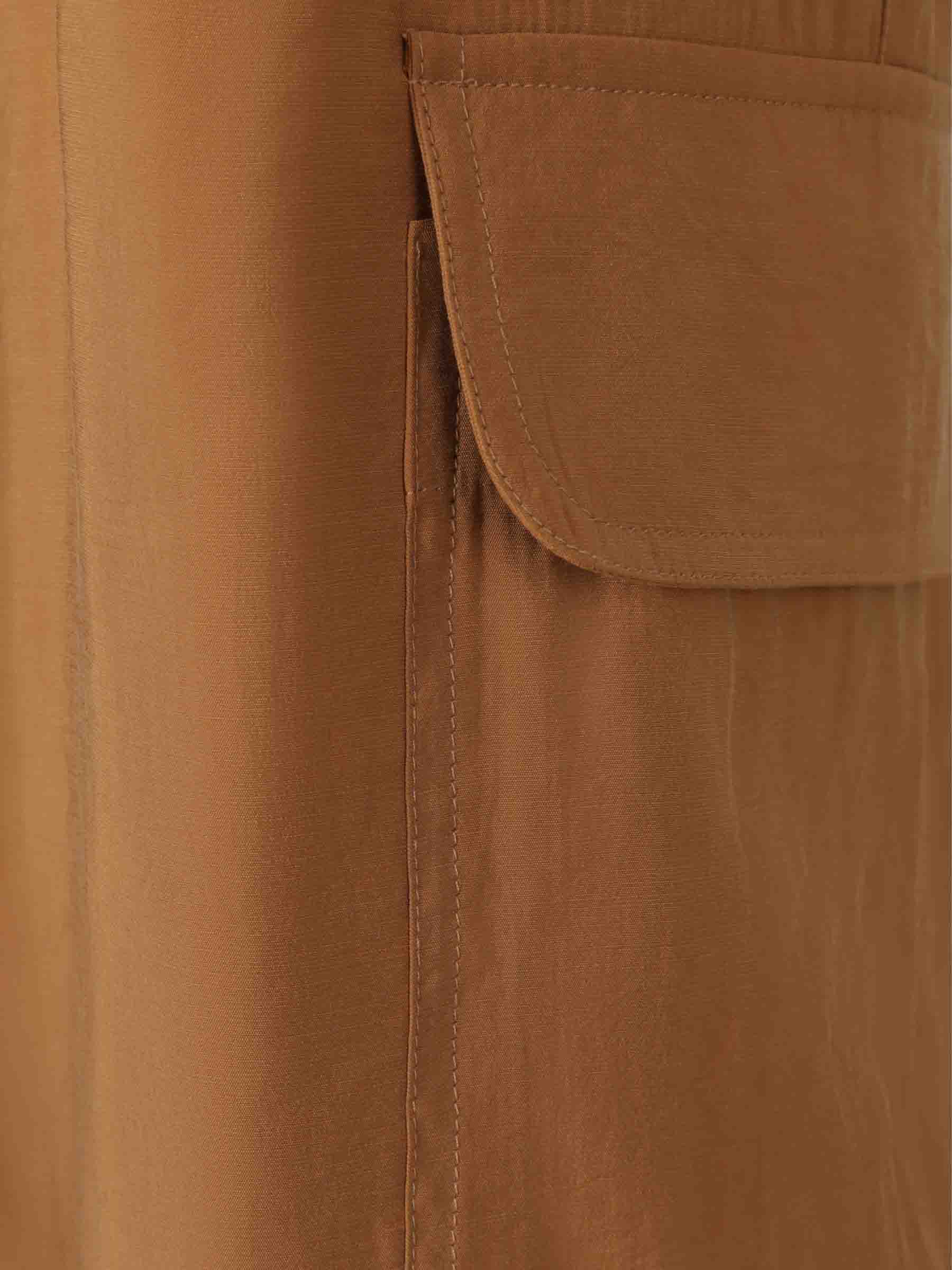 Silvia Tcherassi Mujer Barcelona Pantalones Cargo Darnell color Camel sku 761-003919 01 - Foto 4