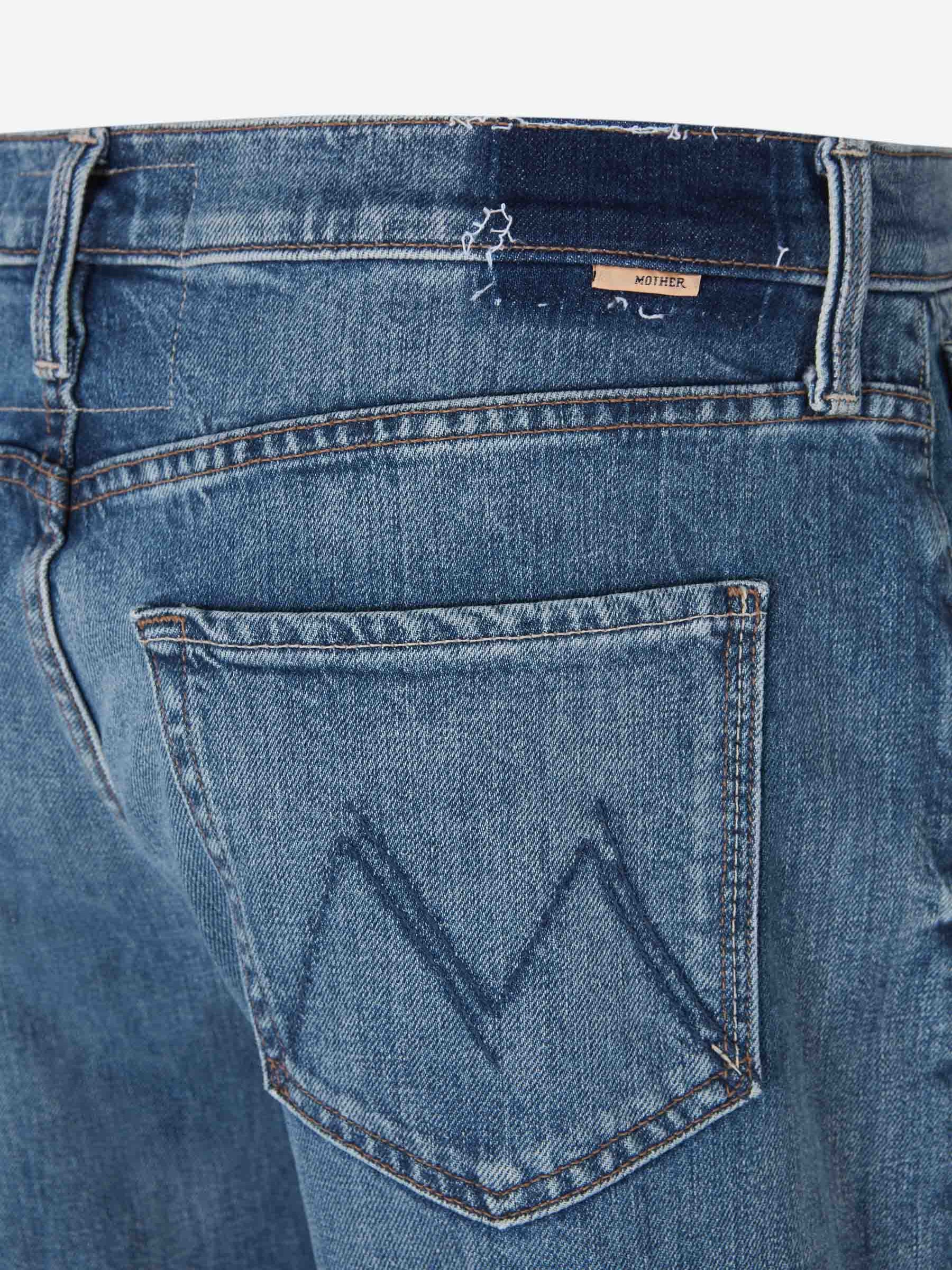 Mother Mujer Barcelona Jeans Dodger Flood Cuff color Azul sku 763-001661 01 - Foto 4