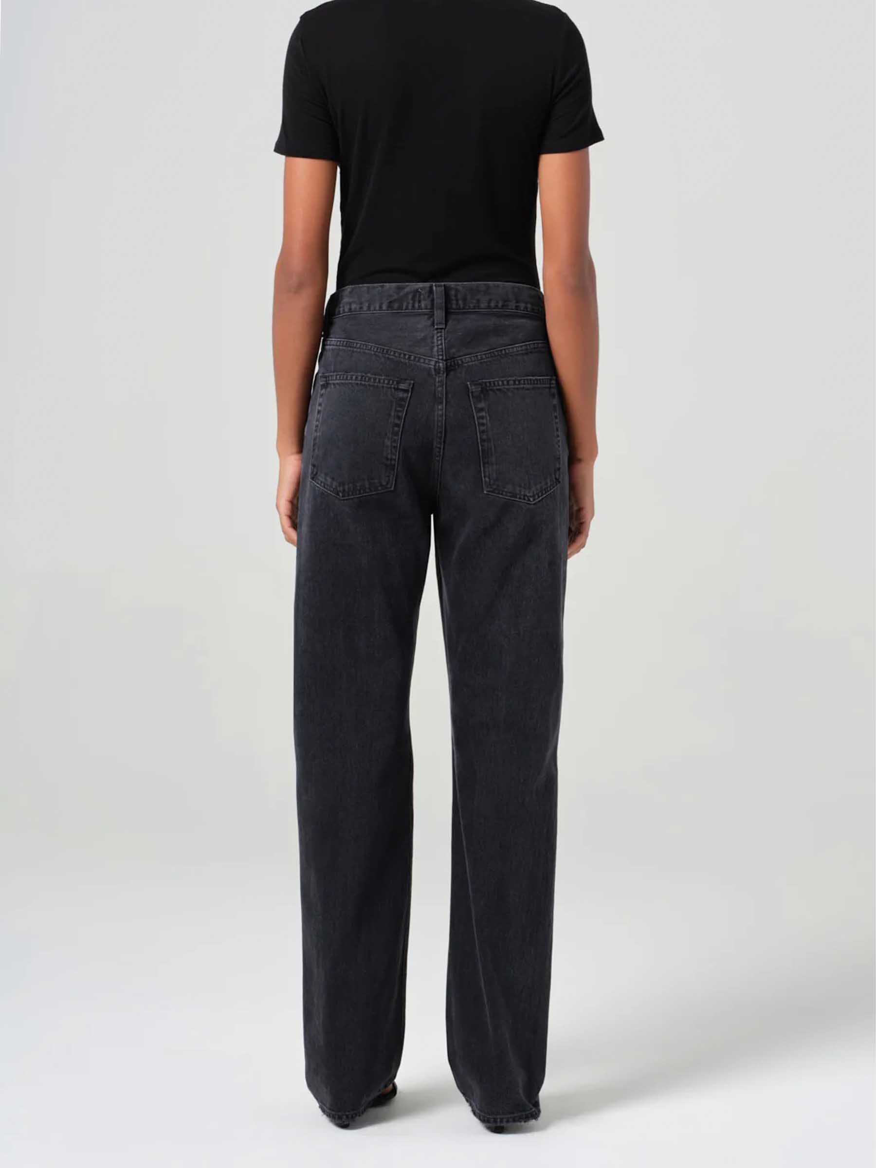 Agolde Mujer Barcelona Jeans Straight Kelly color Negro sku 763-001706 01 - Foto 3