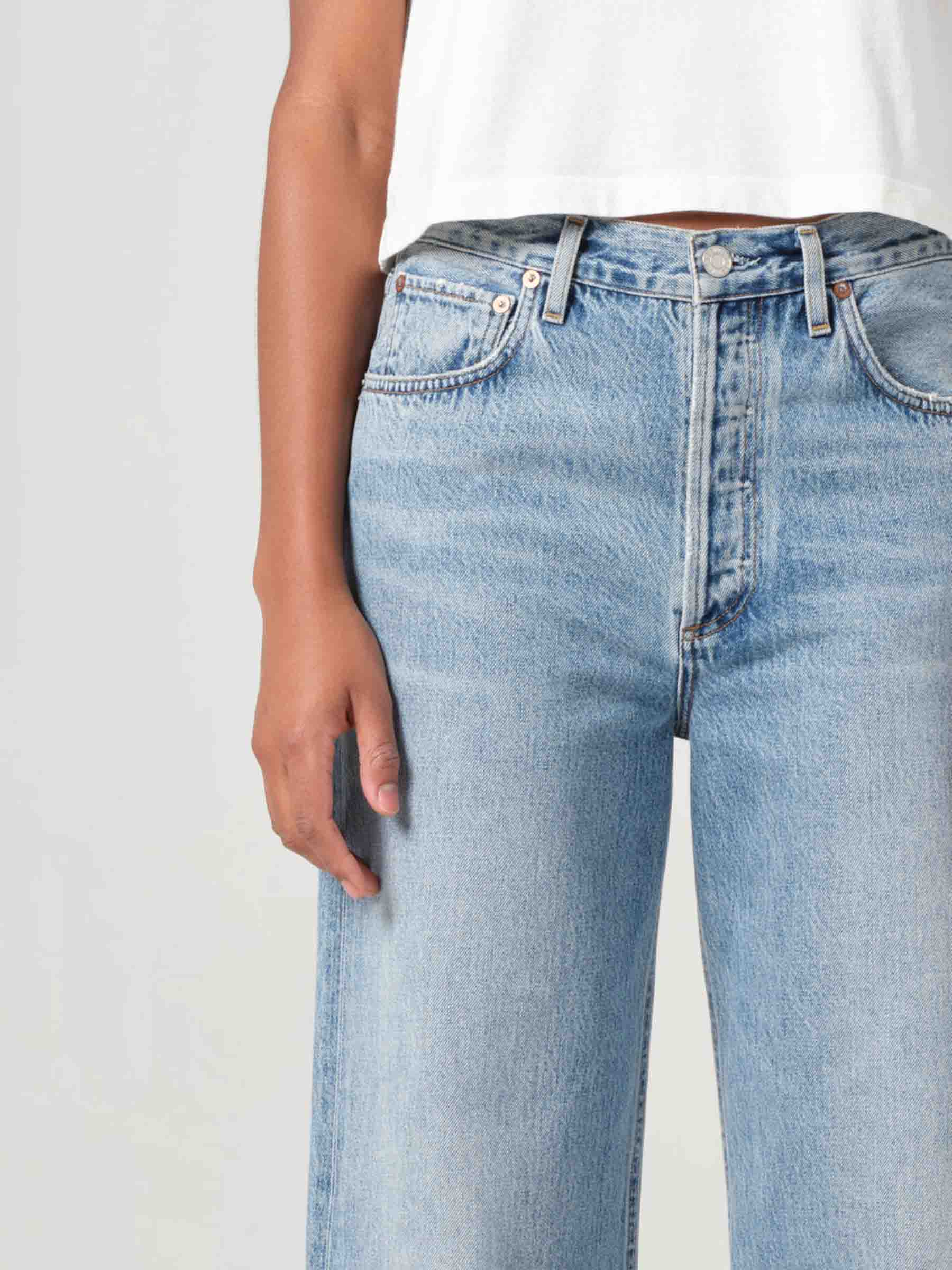 Agolde Mujer Barcelona Jeans Ren color Azul sku 763-001721 01 - Foto 5
