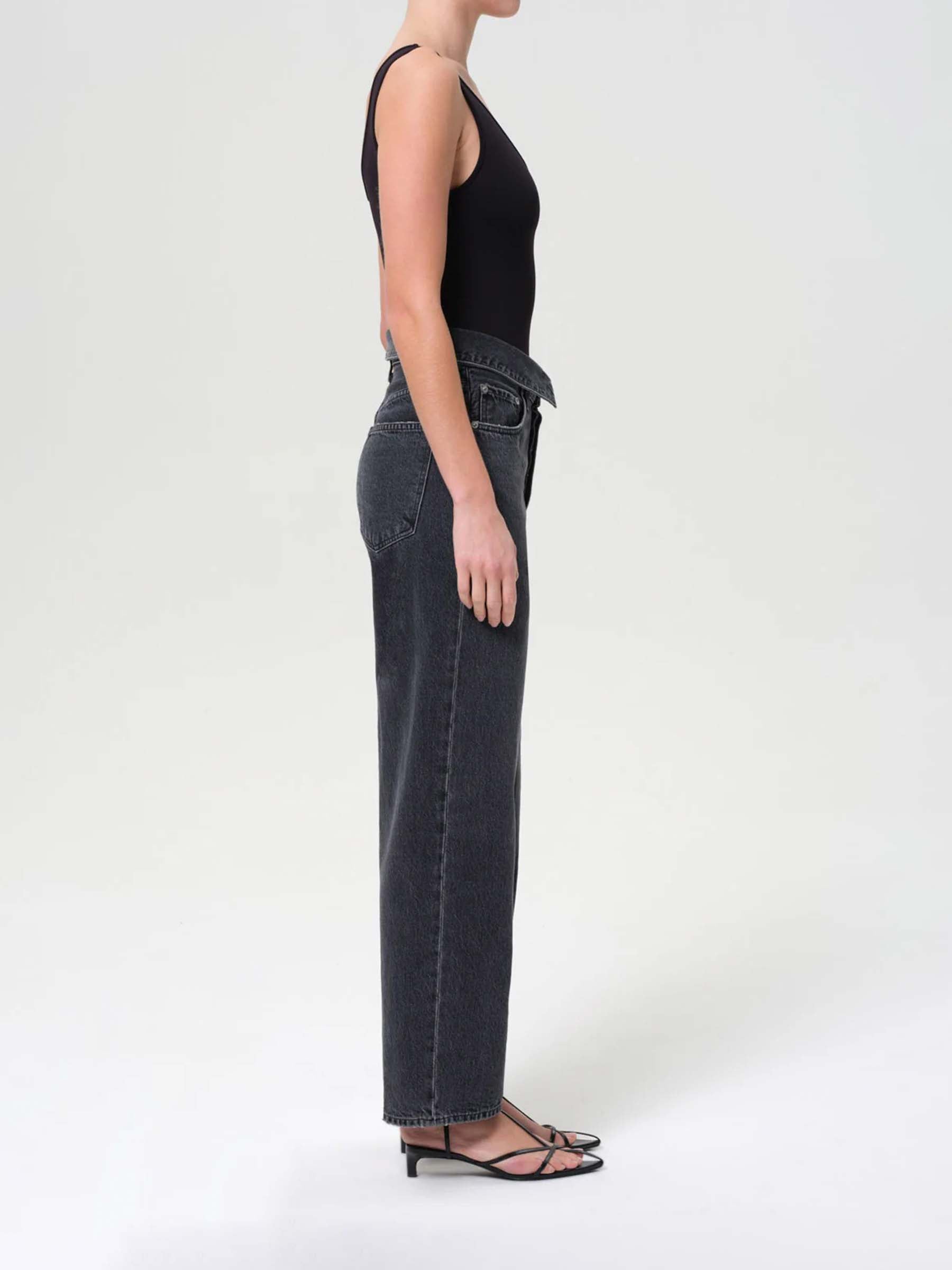 Agolde Mujer Barcelona Jeans Echo Taper color Negro sku 763-001725 01 - Foto 3