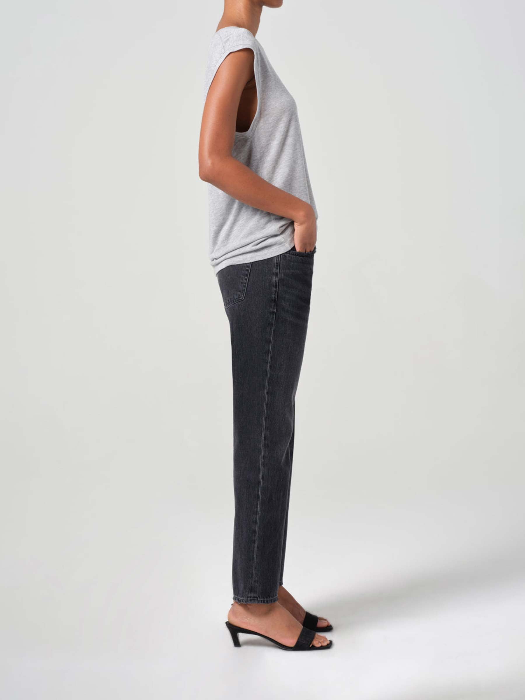 Agolde Mujer Barcelona Jeans Straight Valen color Negro sku 763-001727 01 - Foto 4