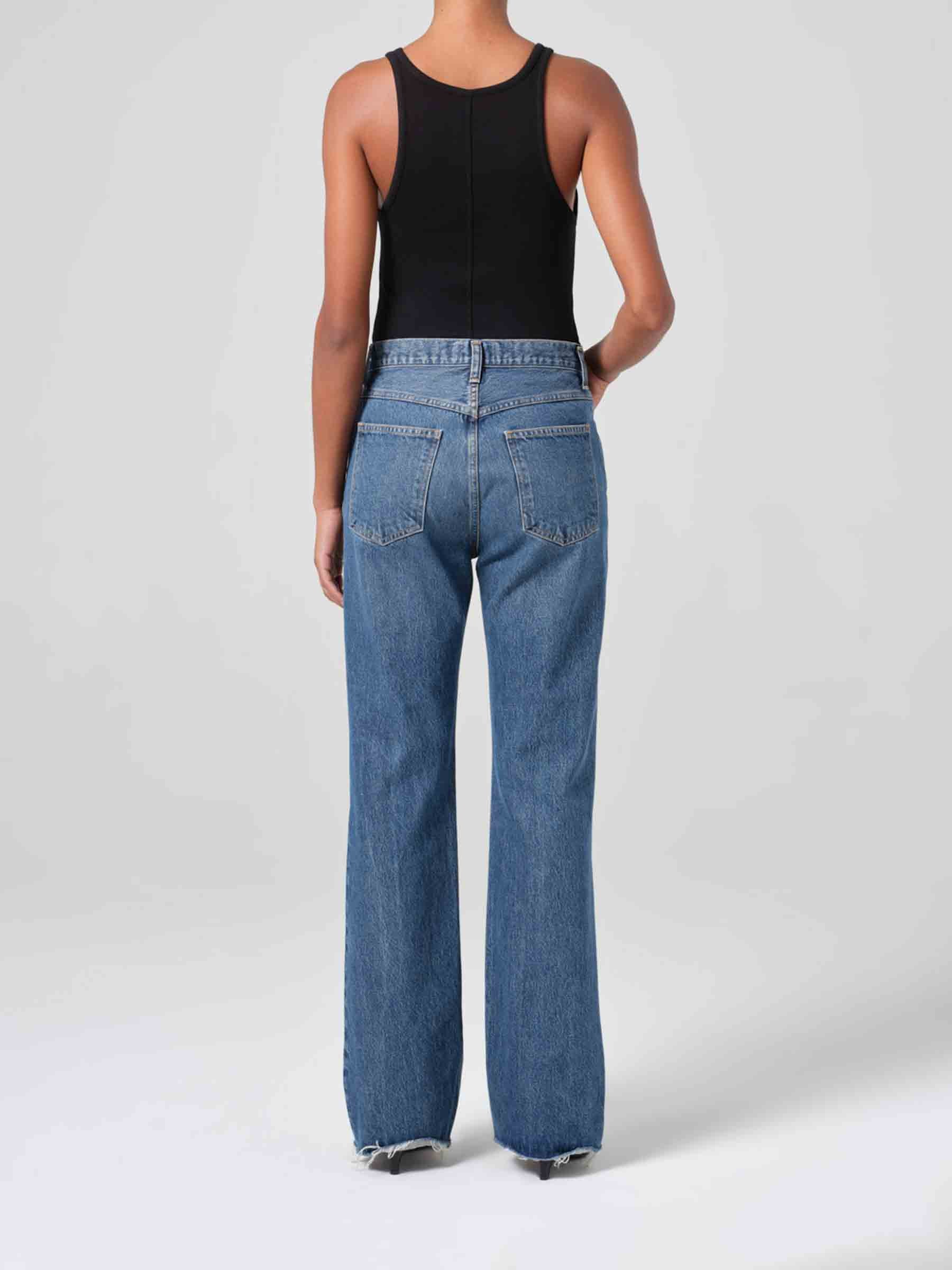 Agolde Mujer Barcelona Jeans Rectos Leena color Azul sku 763-001728 01 - Foto 3