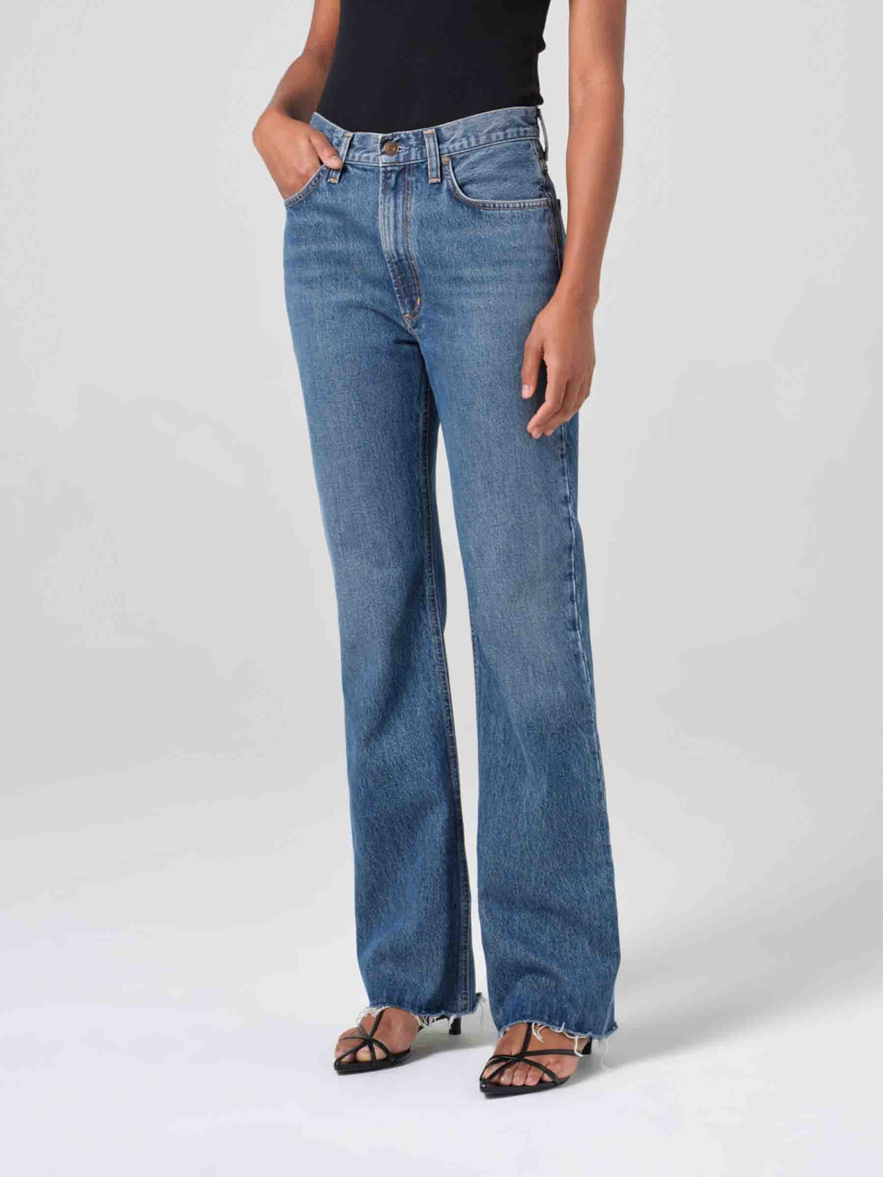 Agolde Mujer Barcelona Jeans Rectos Leena color Azul sku 763-001728 01 - Foto 4