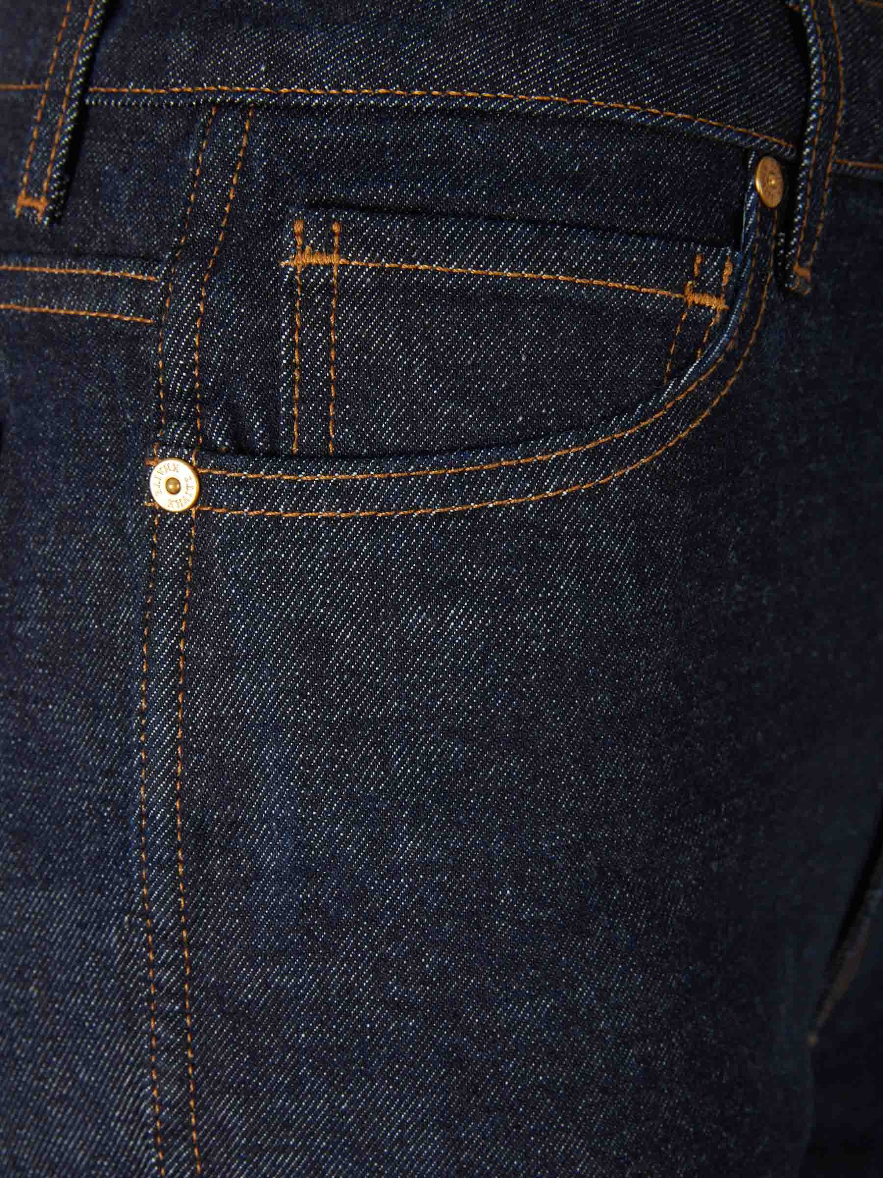 Khaite Mujer Barcelona Jeans Danielle Algodón color Azul Denim Oscuro sku 763-001749 01 - Foto 3