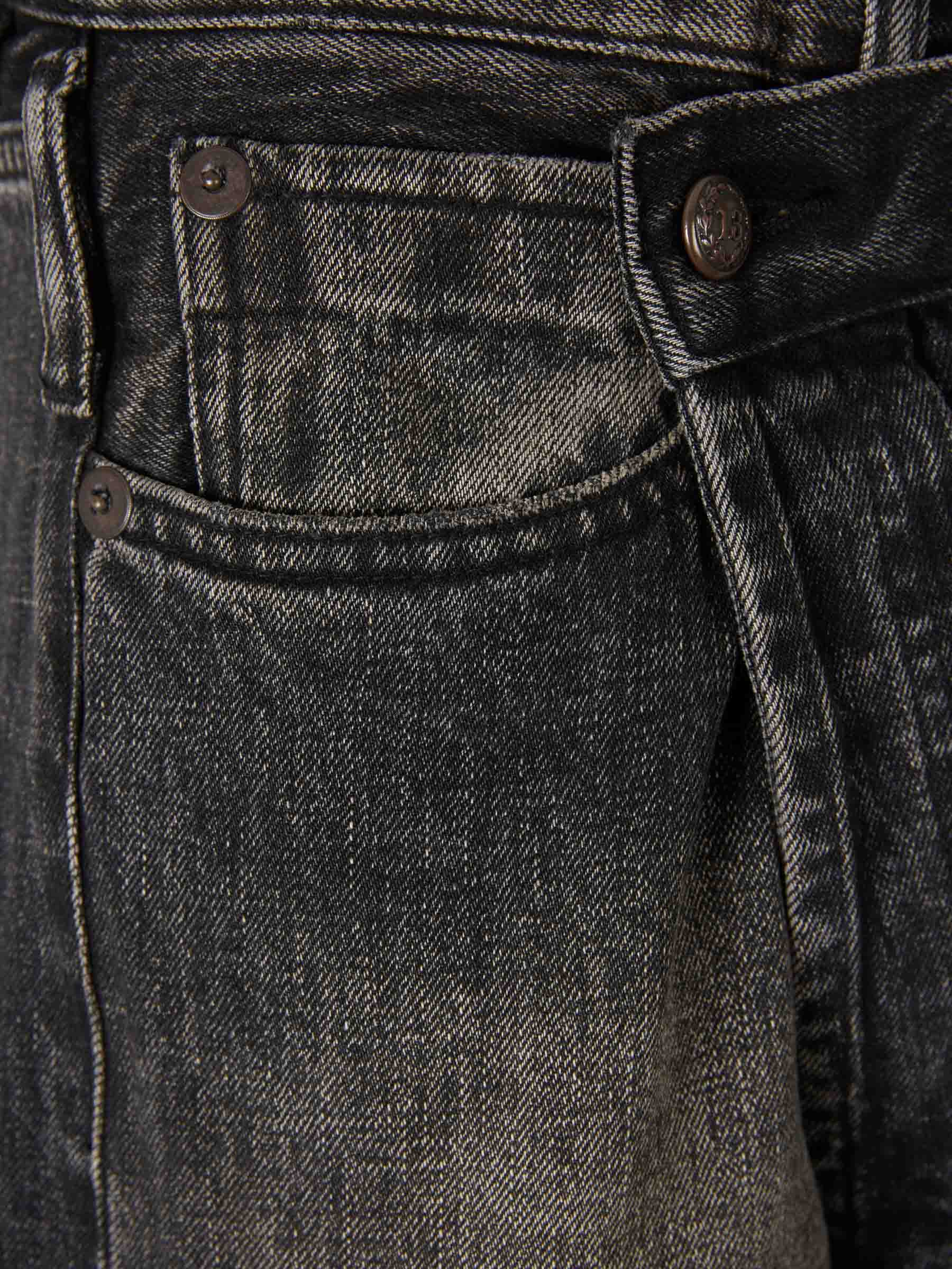 R13 Mujer Barcelona Jeans Anchos Crossover color Negro sku 763-001801 02 - Foto 3
