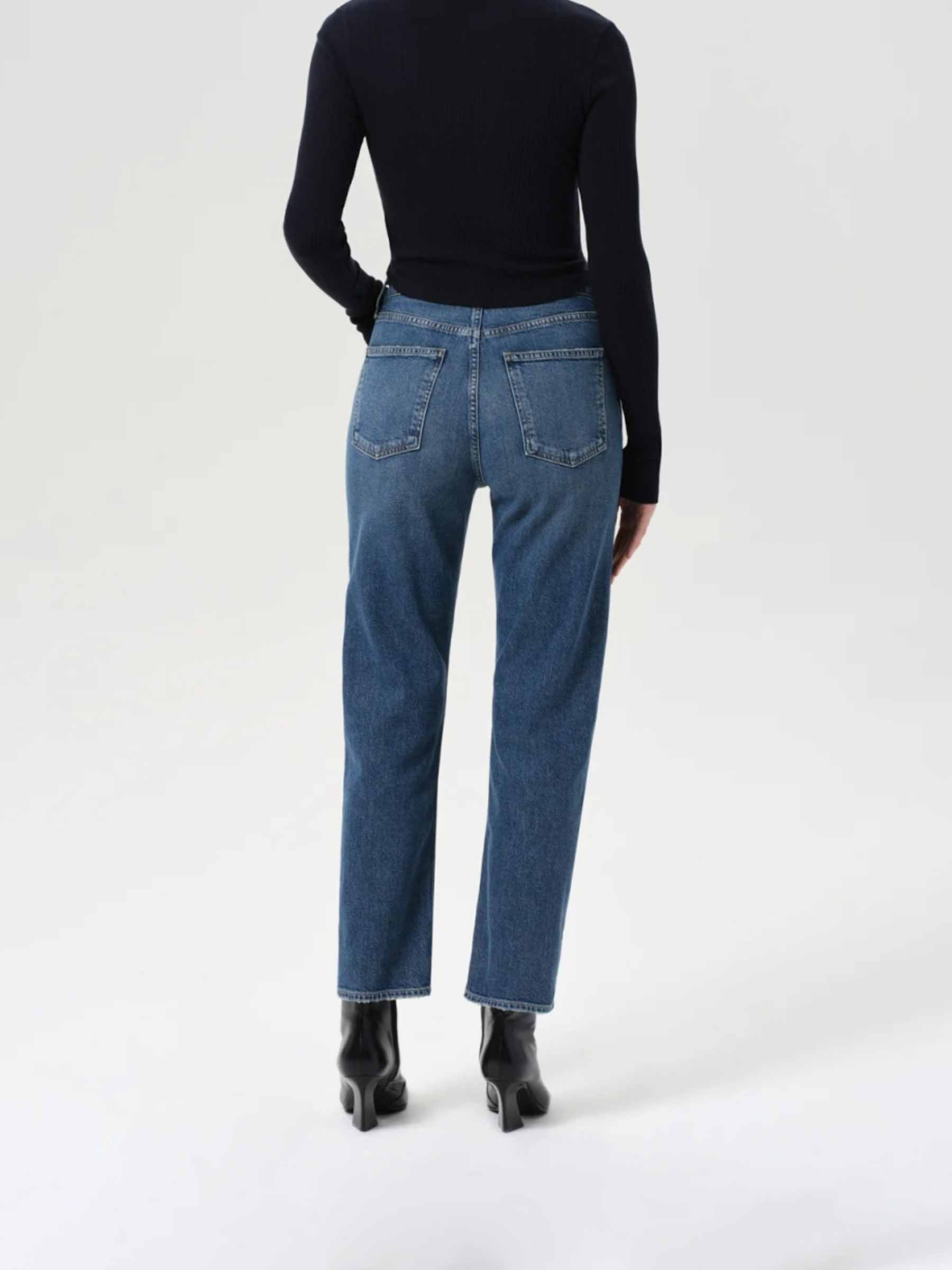 Agolde Mujer Barcelona Jeans 90's Pinch color Azul Denim sku 763-001823 01 - Foto 3