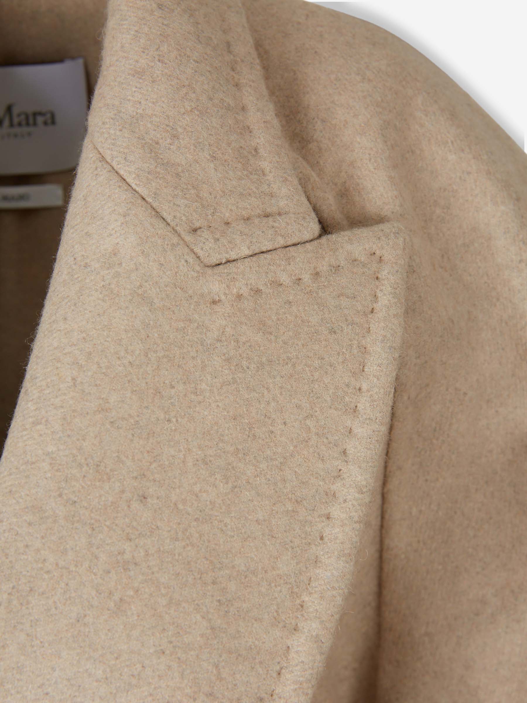 Max Mara Mujer Barcelona Abrigo Largo Gange color Beige sku 771-001675 01 - Foto 3