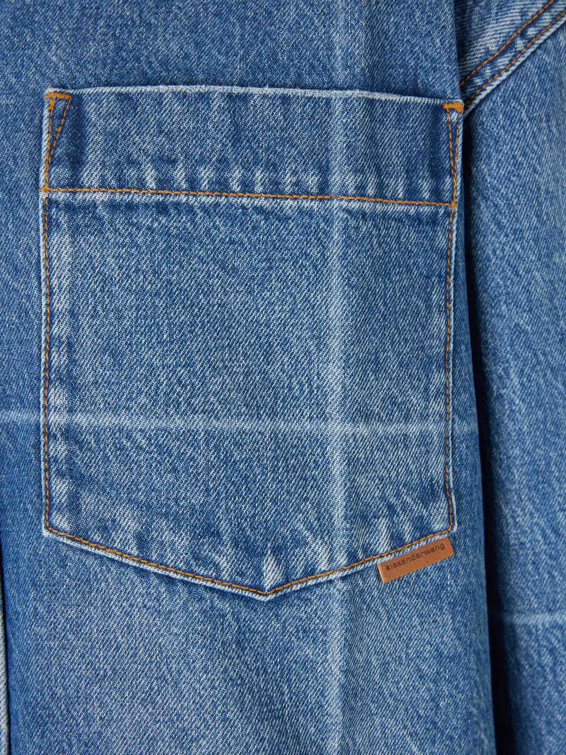 Alexander Wang Mujer Barcelona Chaqueta Denim Algodón color Azul Denim sku 772-001534 01 - Foto 4