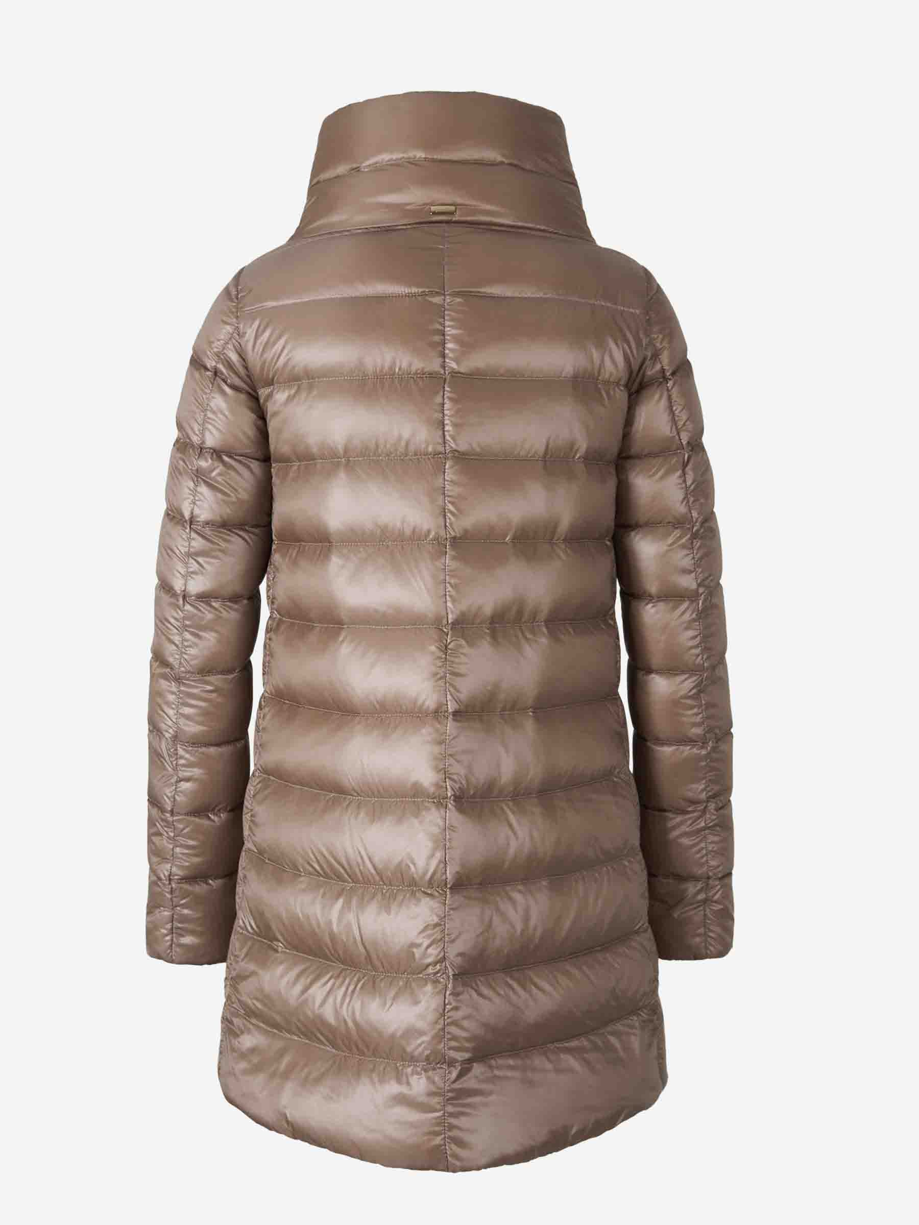 Herno Mujer Barcelona Chaqueta Amelia Trapecio Acolchada color Camel sku 774-000568 02 - Foto 3