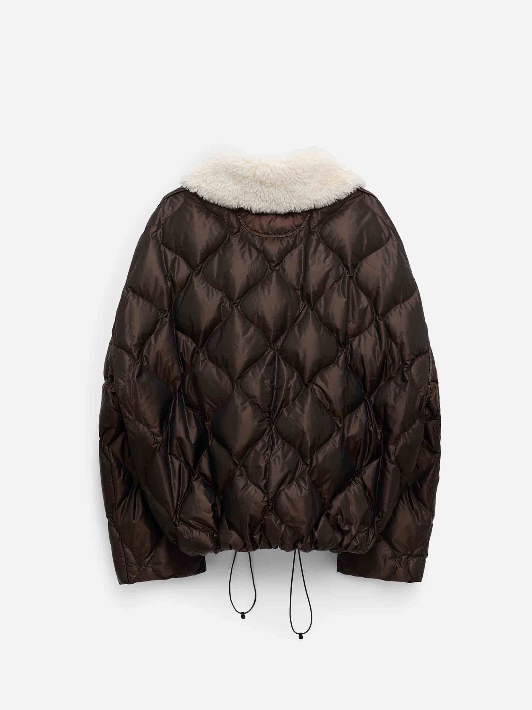 Dorothee Schumacher Mujer Barcelona Plumífero Corto Cozy Coolness color Marrón sku 774-000582 01 - Foto 2