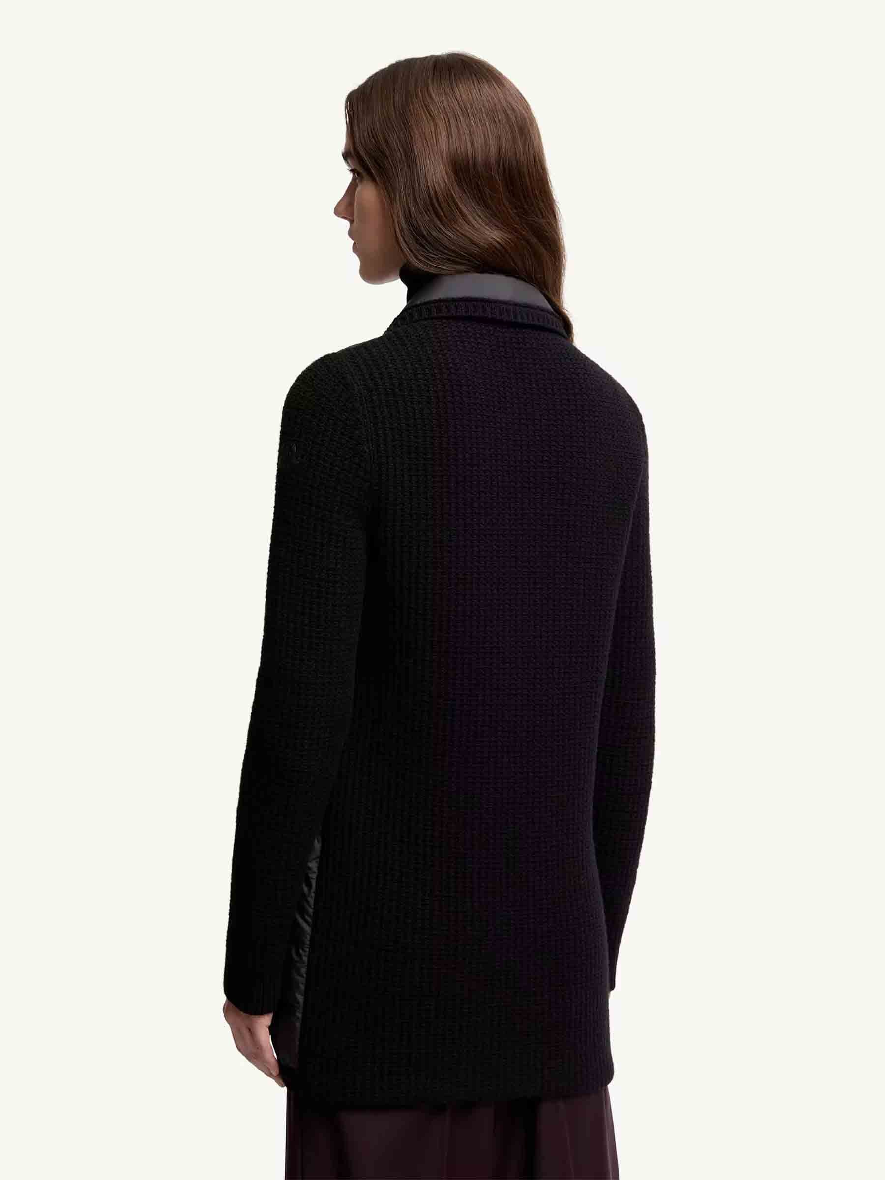 Moncler Mujer Barcelona Cárdigan Acolchado Punto color Negro sku 774-000599 01 - Foto 3