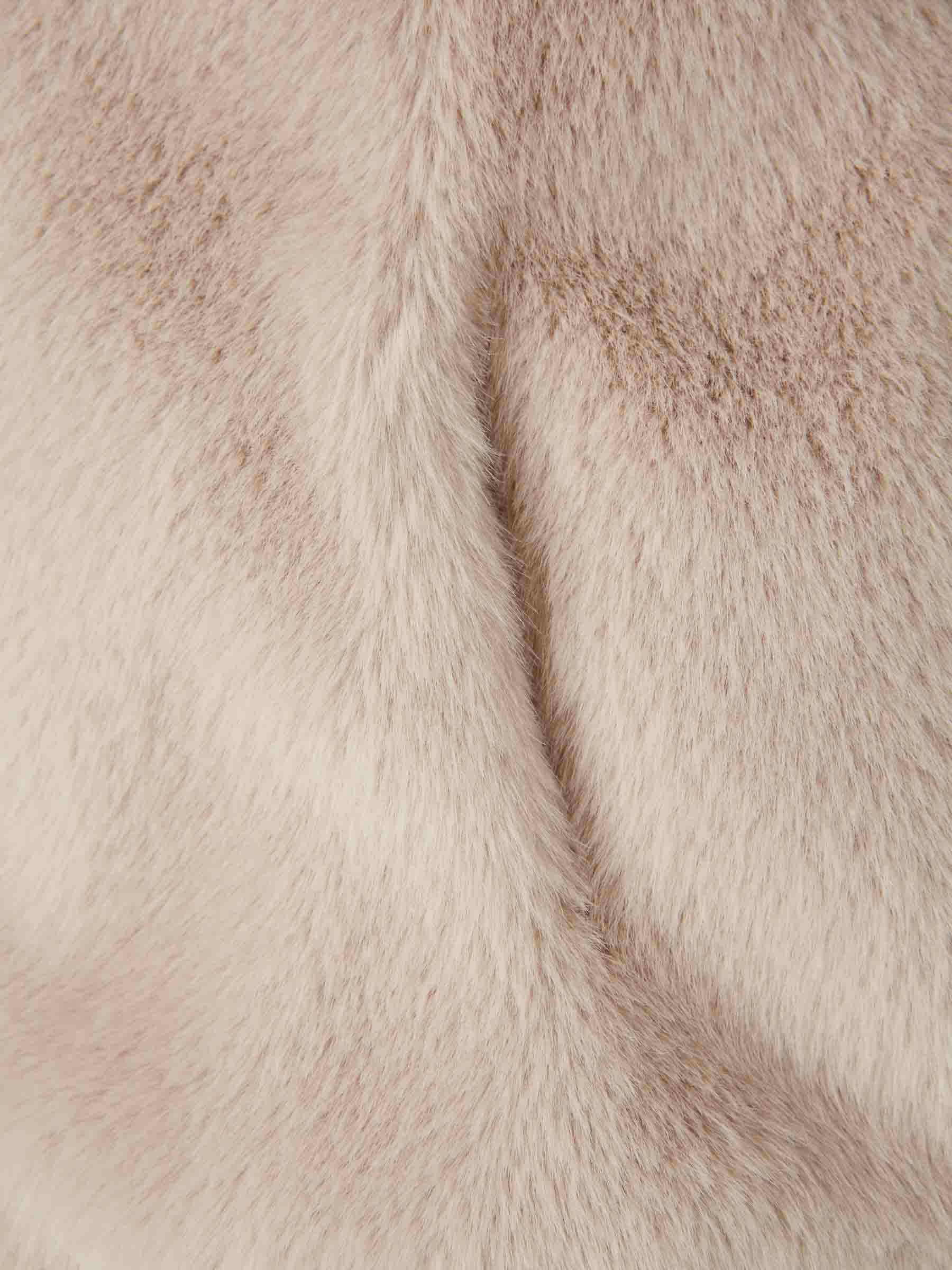 Herno Mujer Barcelona Chaleco de pelo sintético color Nude sku 775-000211 01 - Foto 4